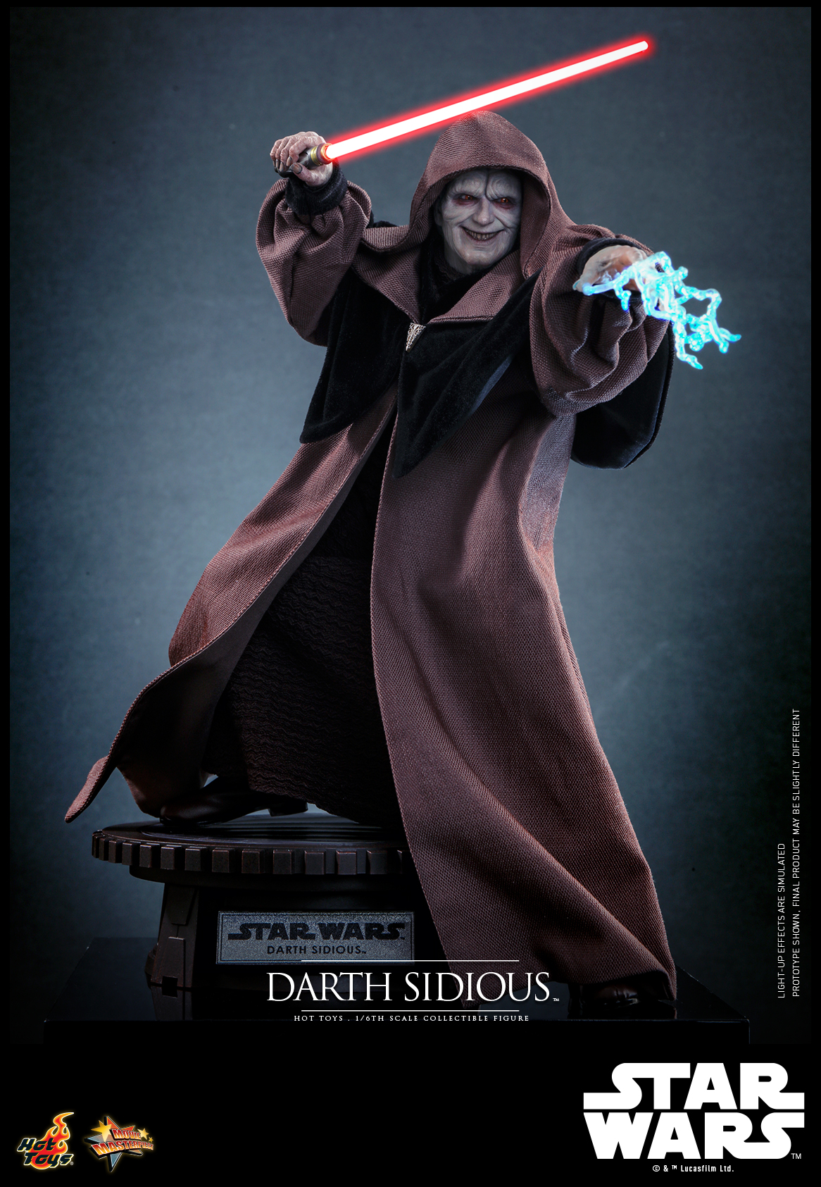 Hot Toys MMS745 Star Wars: Revenge of the Sith - Darth Sidious