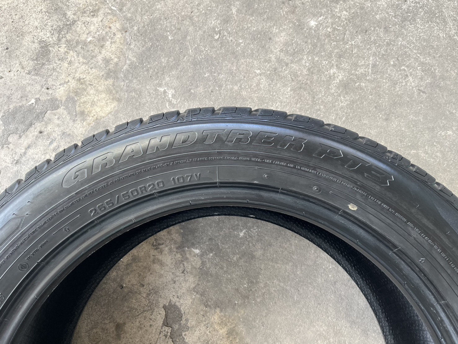 ✨ยาง✨265-50-20 Dunlop💖ดอกยางสวยๆ💖