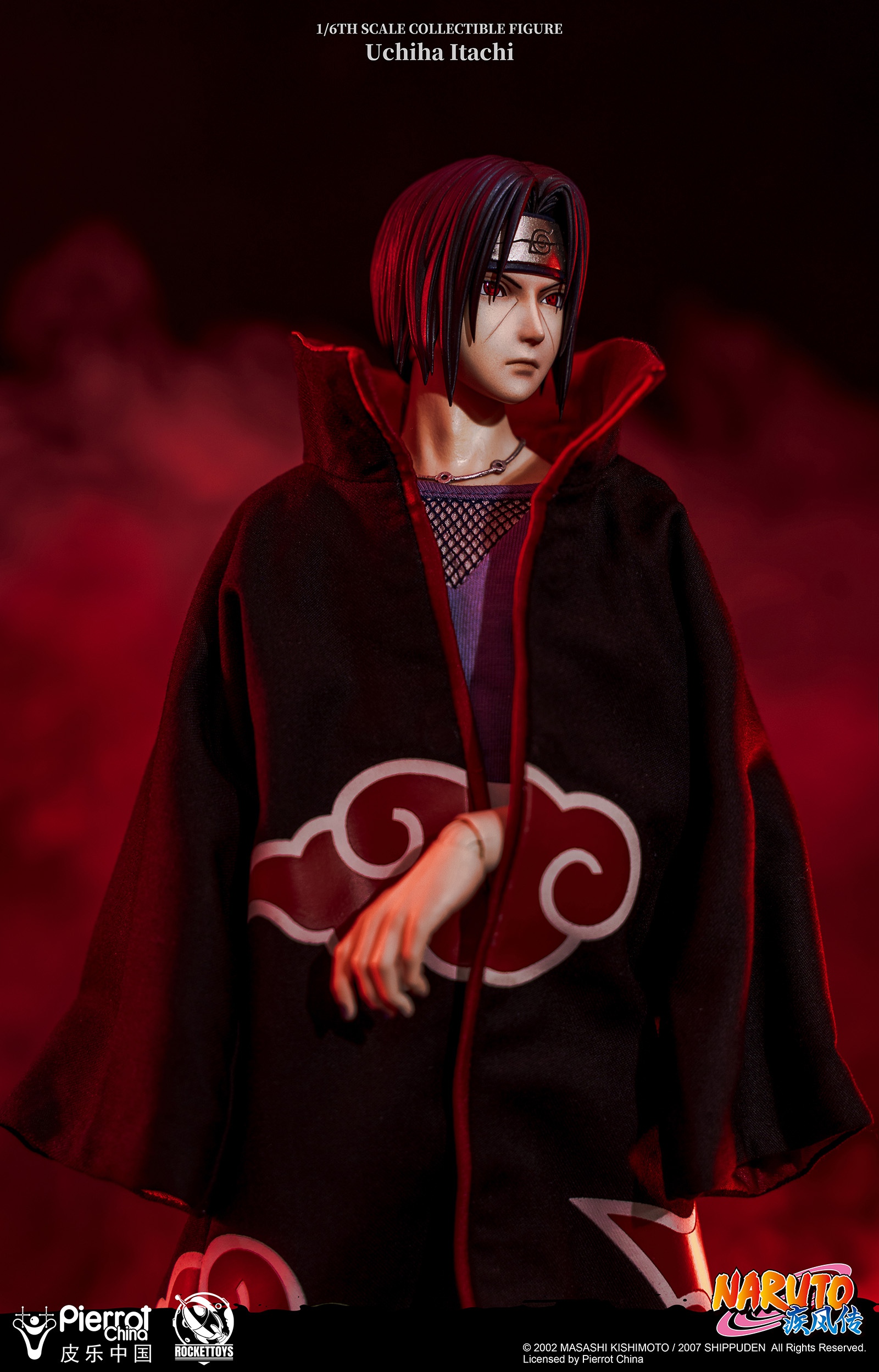 ROCKETTOYS ROC-003 1/6 NARUTO - UCHIHA ITACHI