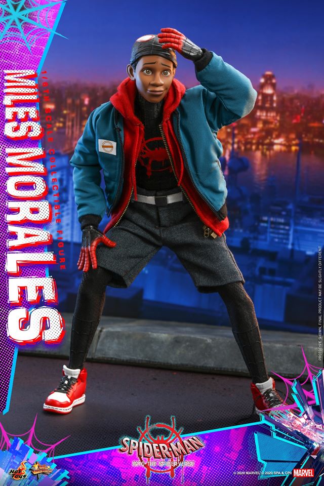 Hot Toys MMS567 Spider-Man Into the Spider-Verse 1/6 Miles Morales