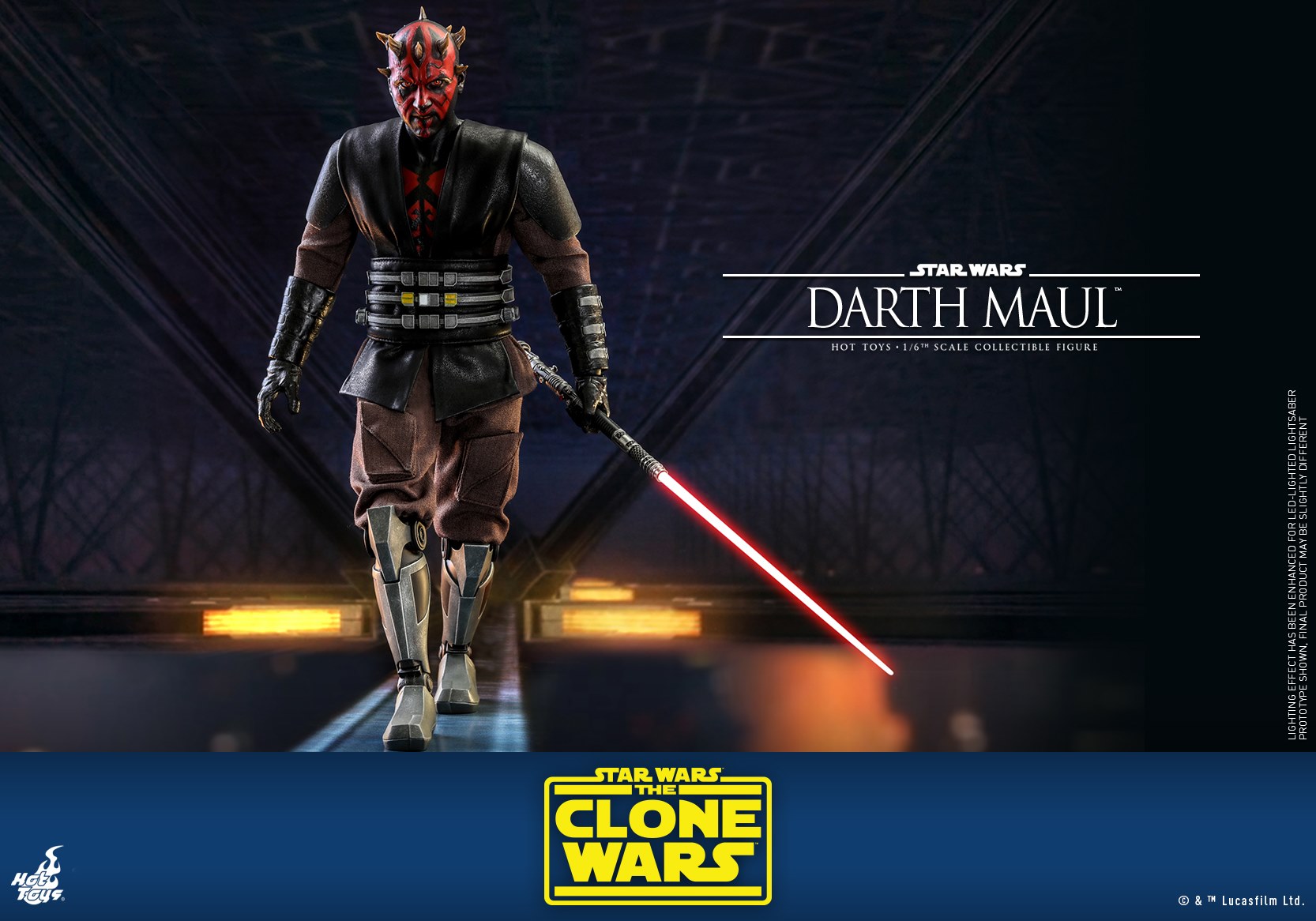 Hot Toys TMS024 1/6 Star Wars: The Clone Wars™ - Darth Maul™