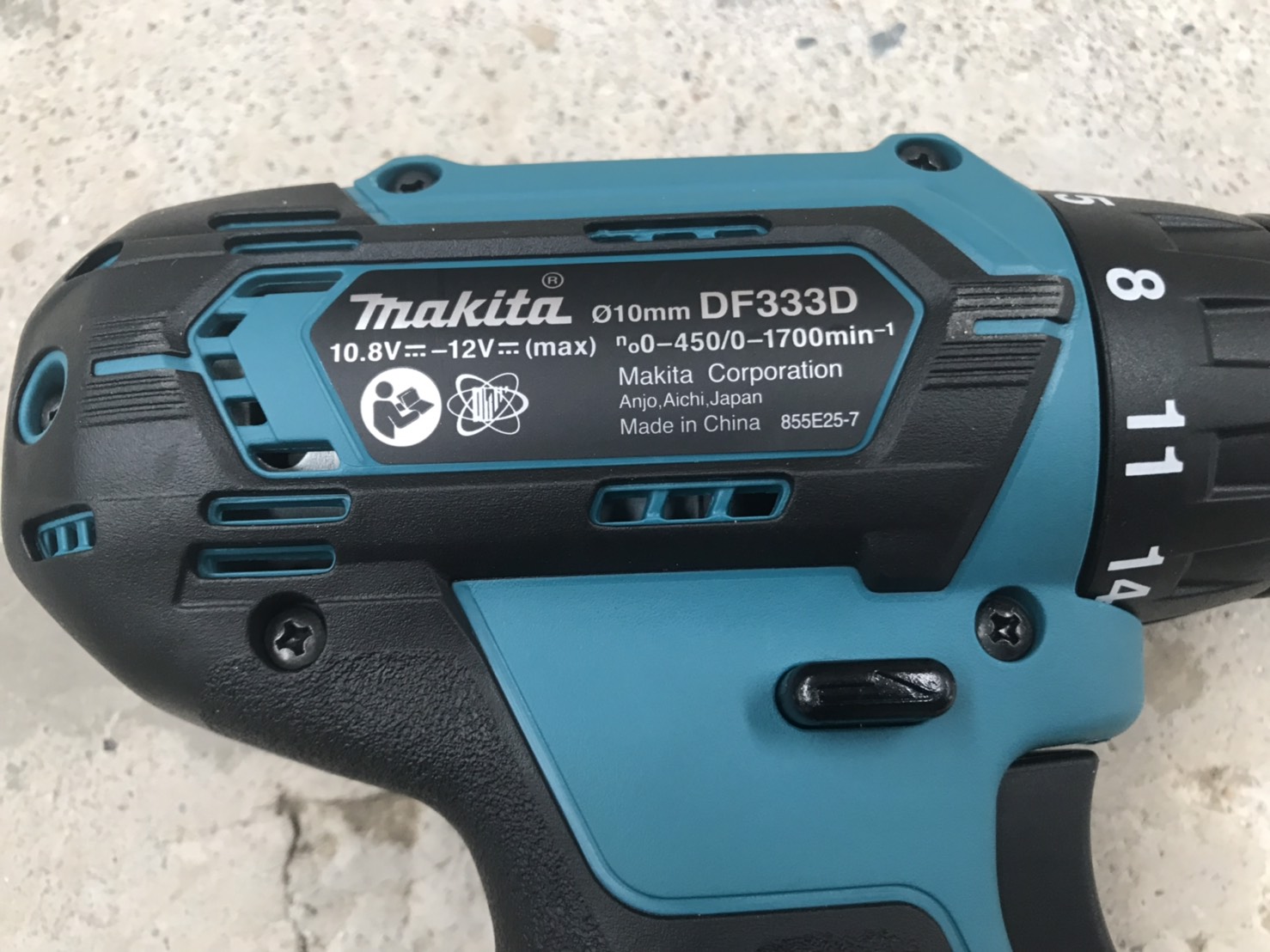 สว่านไร้สาย12V. DF333DWYE MAKITA(แบต2ก้อน)