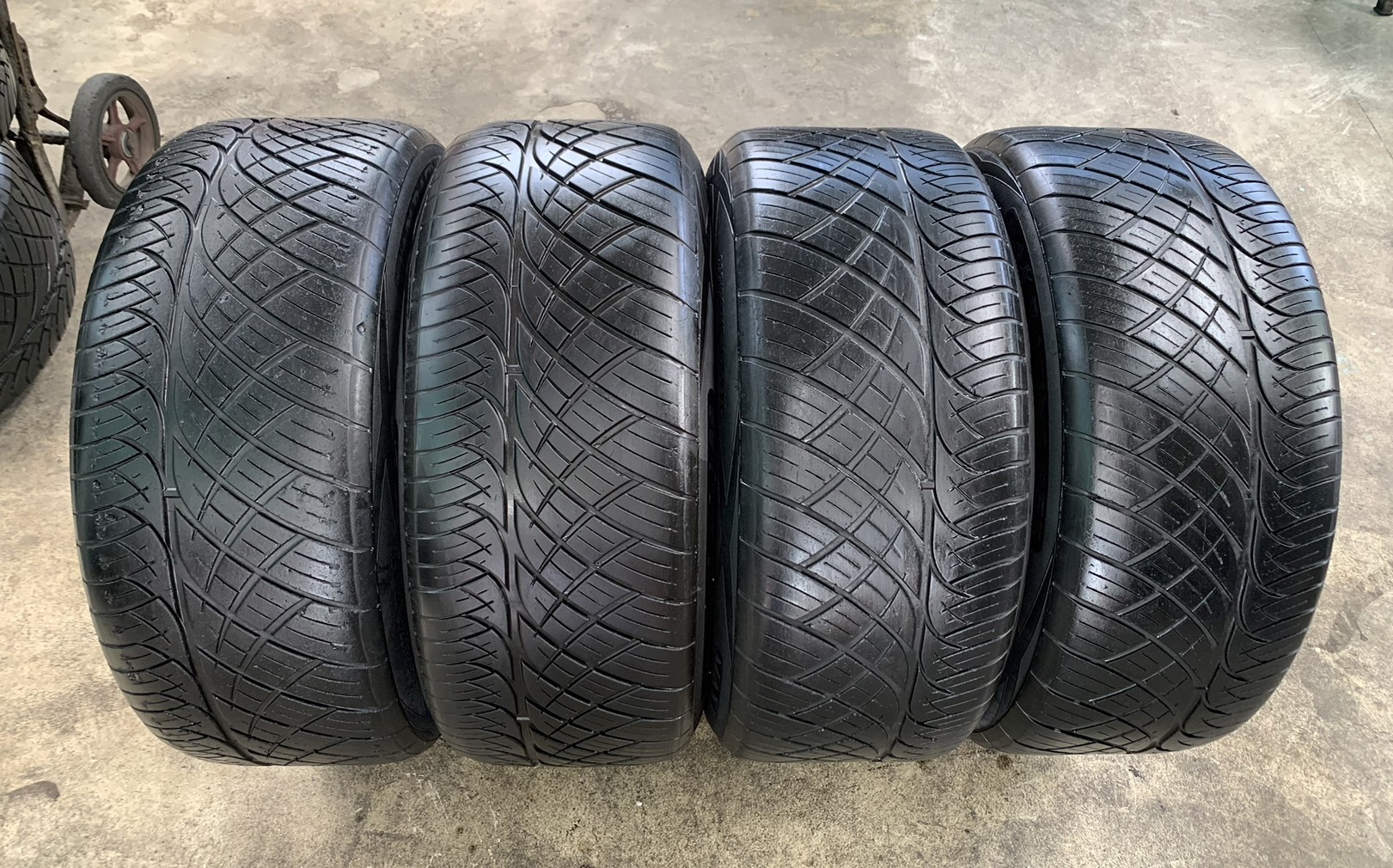 ✨ล้อแม็กพร้อมยาง✨6รู139 RP2 ขอบ 18 สีเทา💖สภาพสวย💖