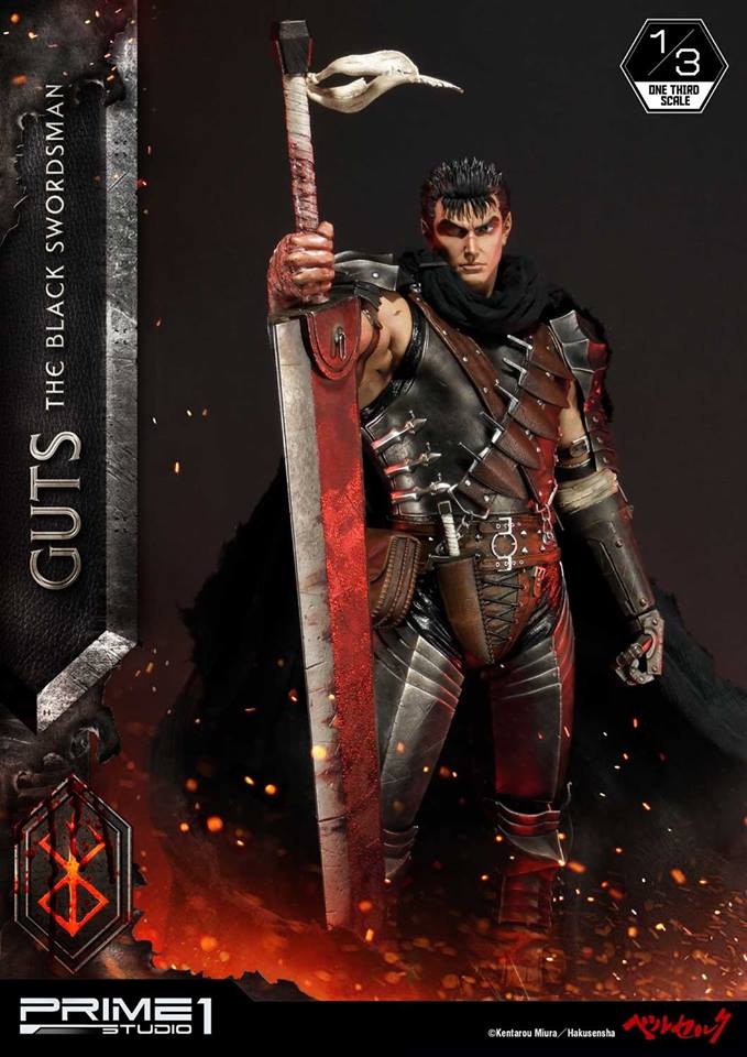 Prime 1 Studio MMBR-01 GUTS, THE BLACK SWORDSMAN (BERSERK)