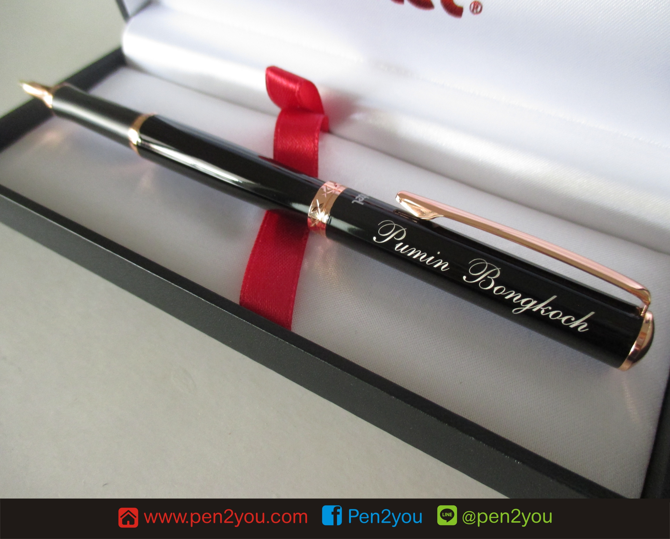 Pentel Energel Sterling ปากกาหมึกเจล ด้ามสีดำ