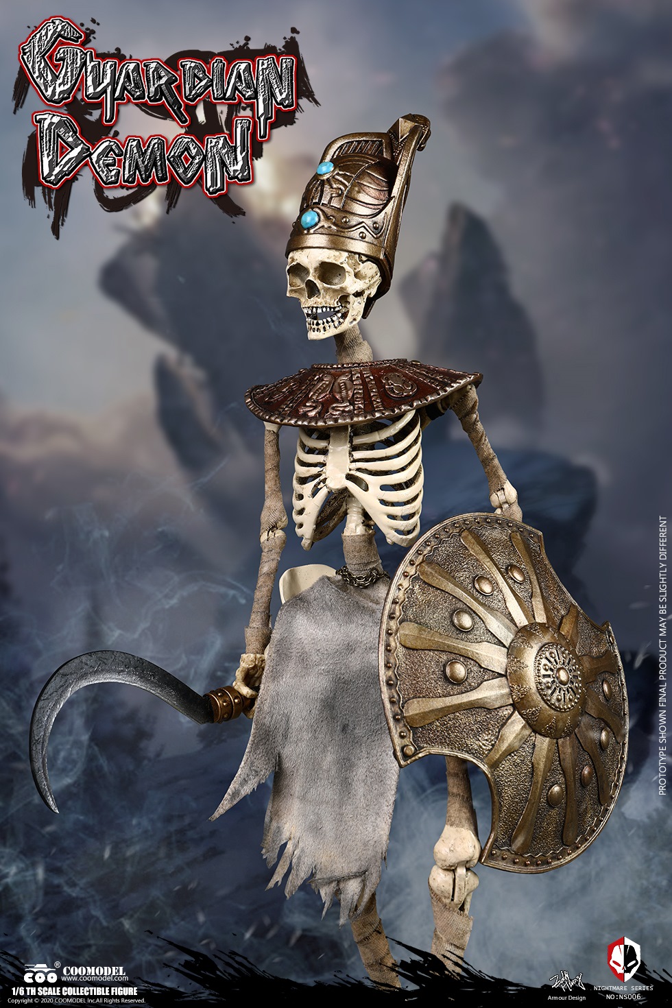 COOMODEL NS006 1/6 (DIE-CAST ALLOY) NIGHTMARE SEIRES: EGYPT - GUARDIAN DEMON