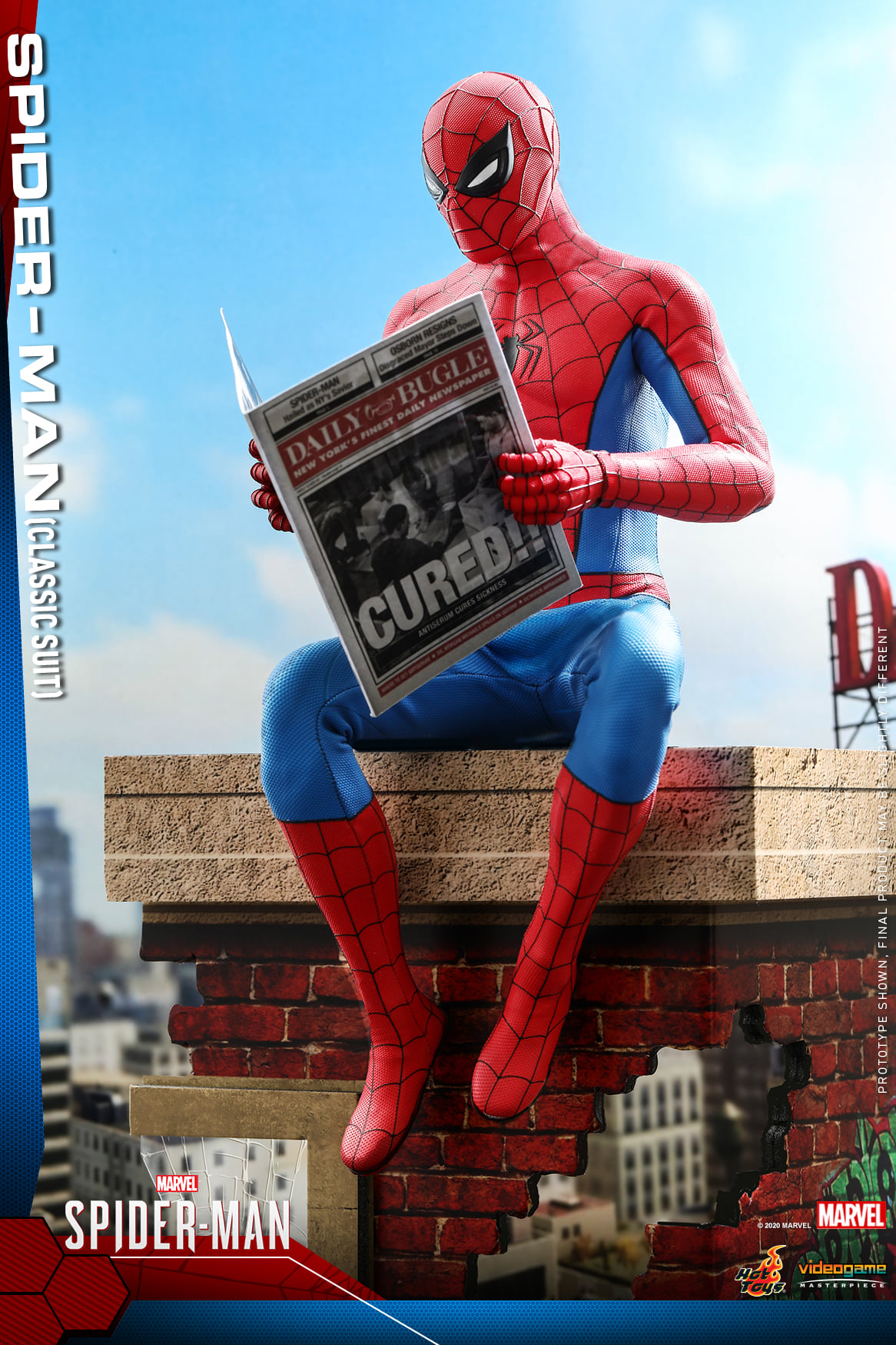 Hot Toys VGM48 1/6 Marvel's Spider-Man - Spider-Man (Classic Suit)