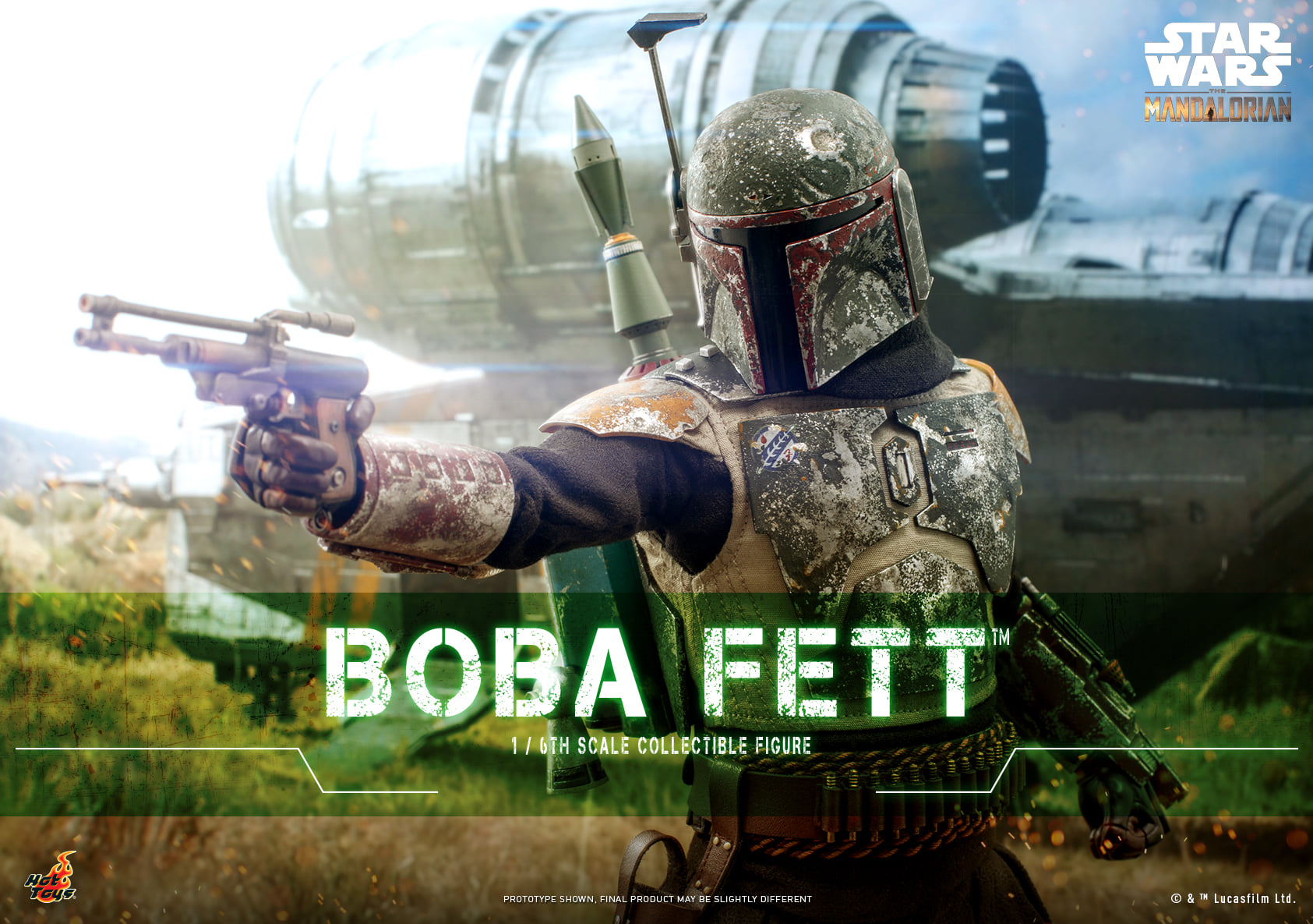 Hot Toys TMS033 1/6 Star Wars: The Mandalorian™ - Boba Fett