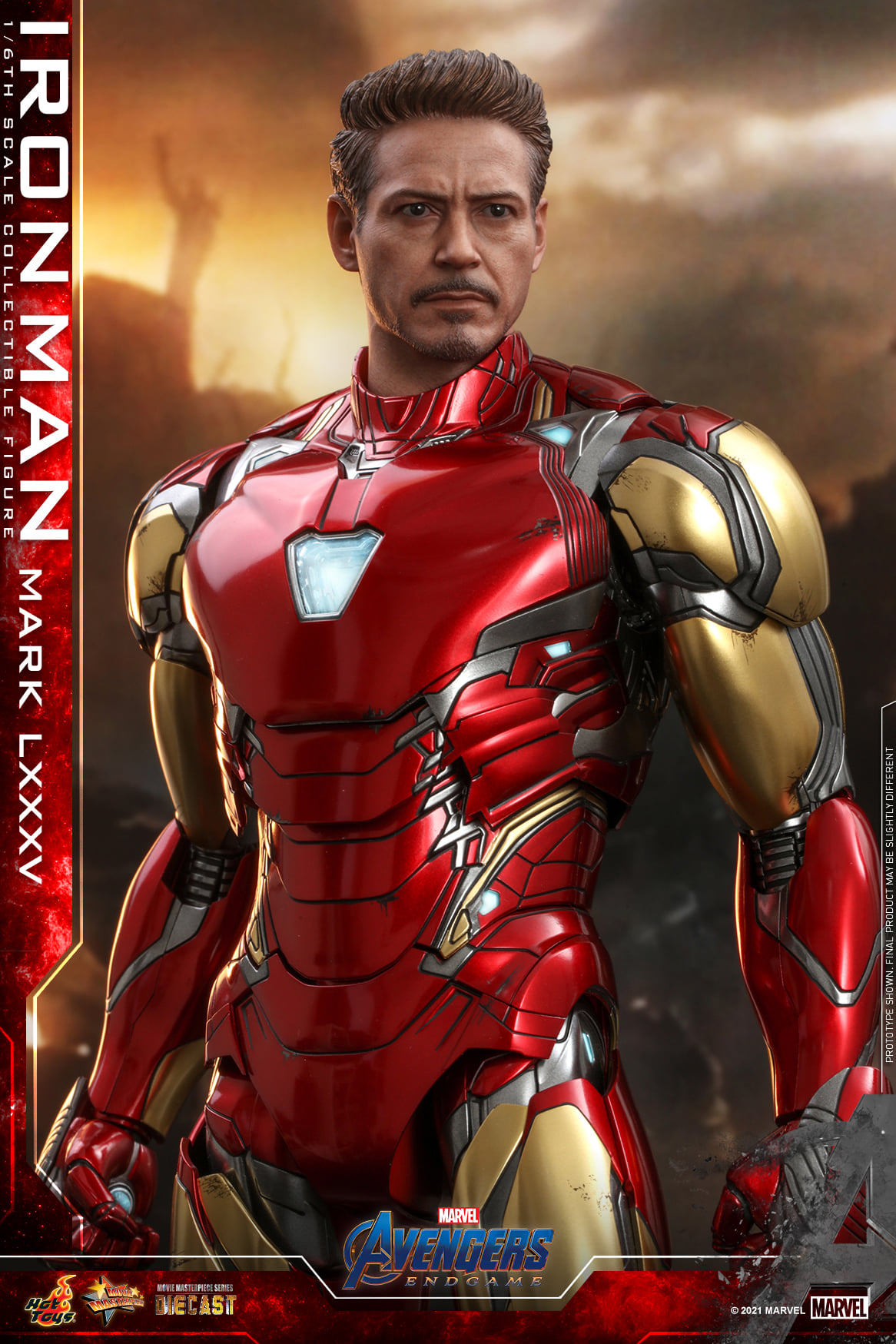 Hot Toys MMS528D30 Avengers Endgame - Iron Man Mark LXXXV