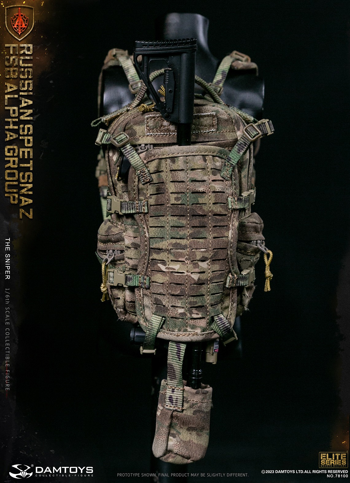 DAMTOYS 78100 1/6 RUSSIAN SPETSNAZ FSB ALPHA GROUP - THE SNIPER