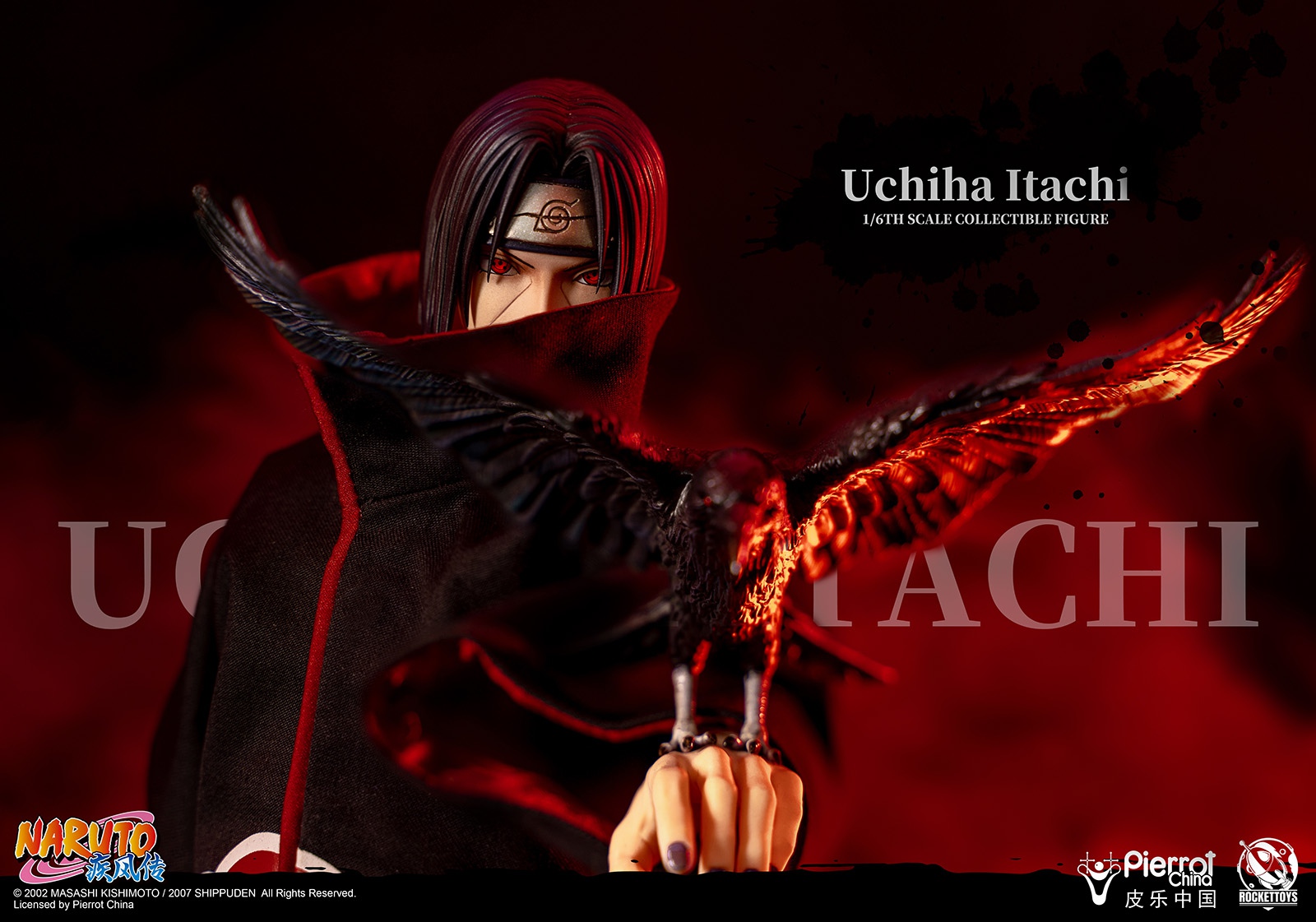 ROCKETTOYS ROC-003 1/6 NARUTO - UCHIHA ITACHI