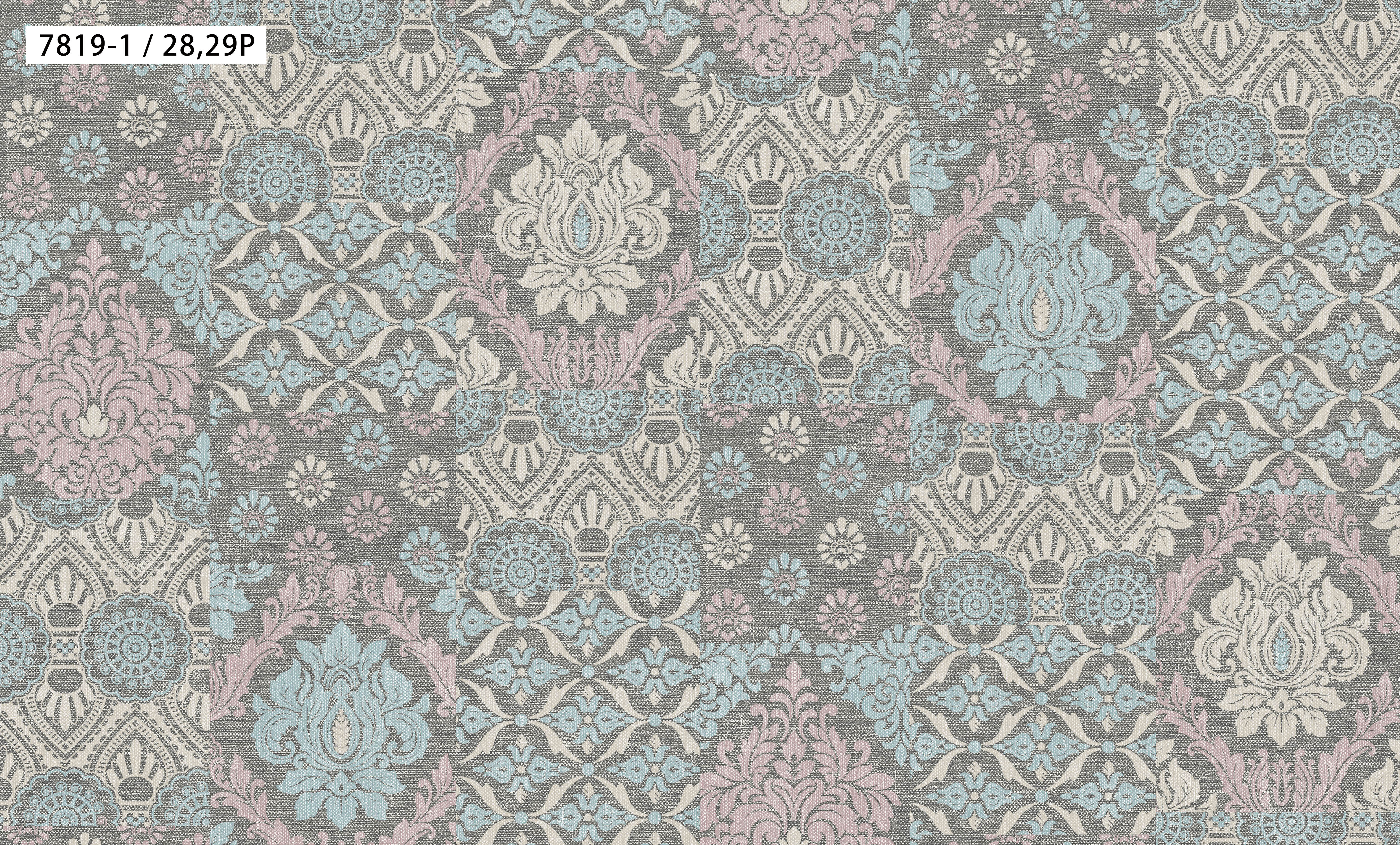 Galaxy - BW Collection ลายวินเทจ-ดามัสก์