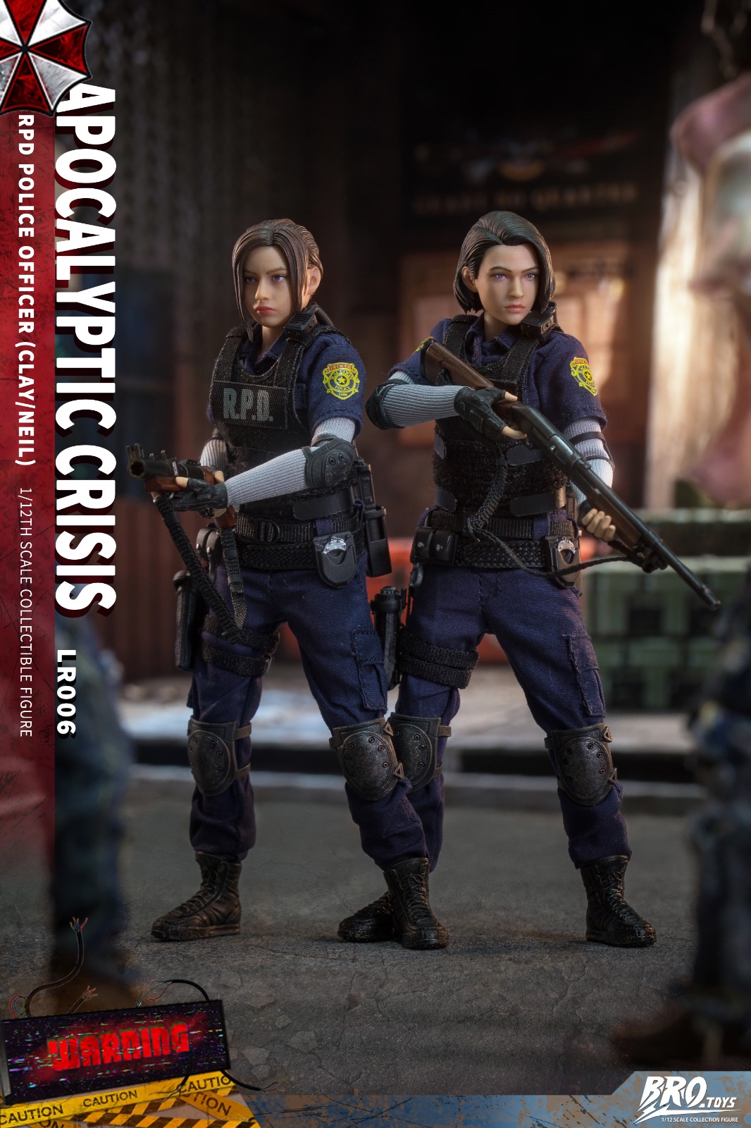 BROTOYS LR006 1/12 Doomsday Crisis RPD Police Officer Suit (Clay/Neil)