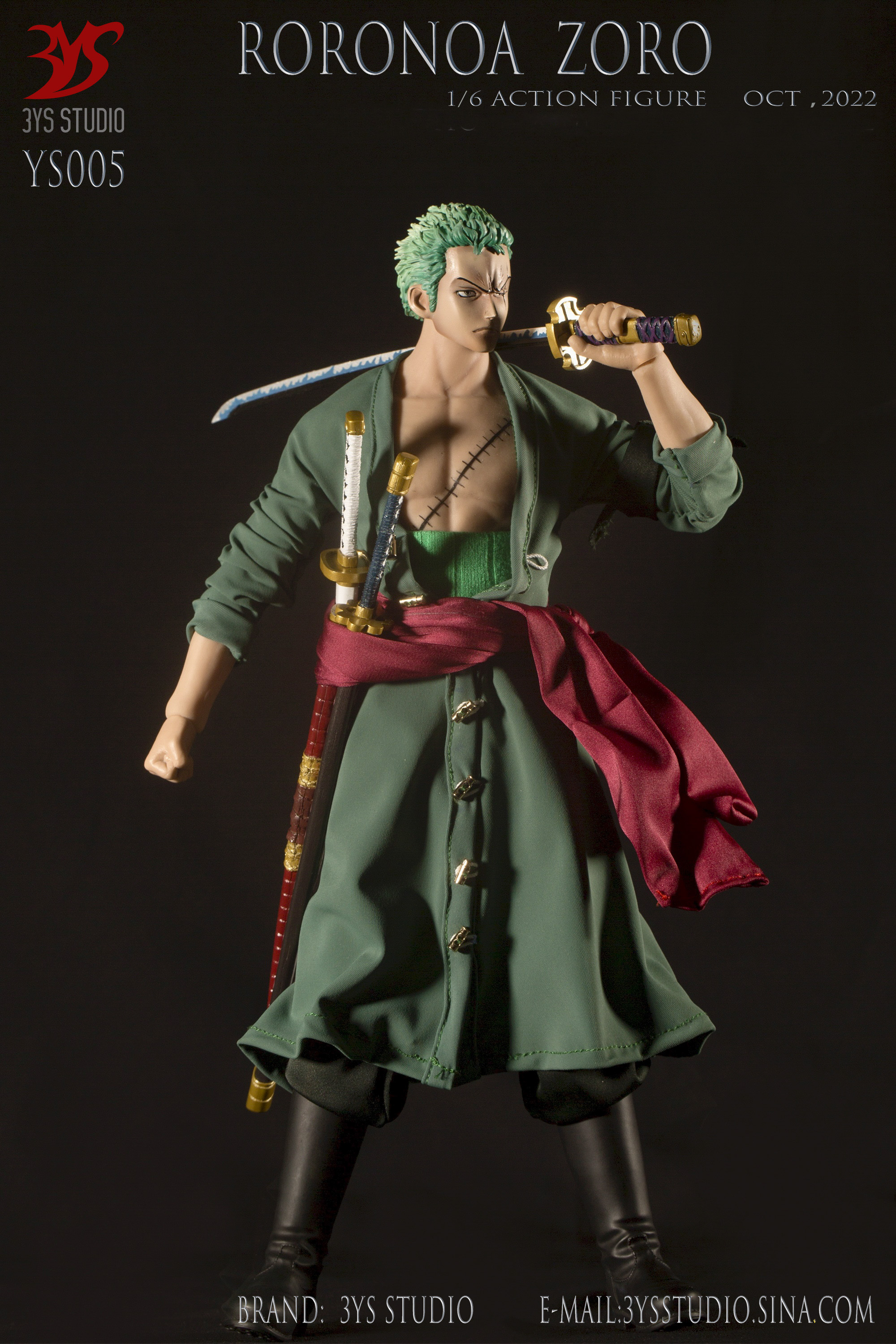 3YS Studio YS005B 1/6 Zoro