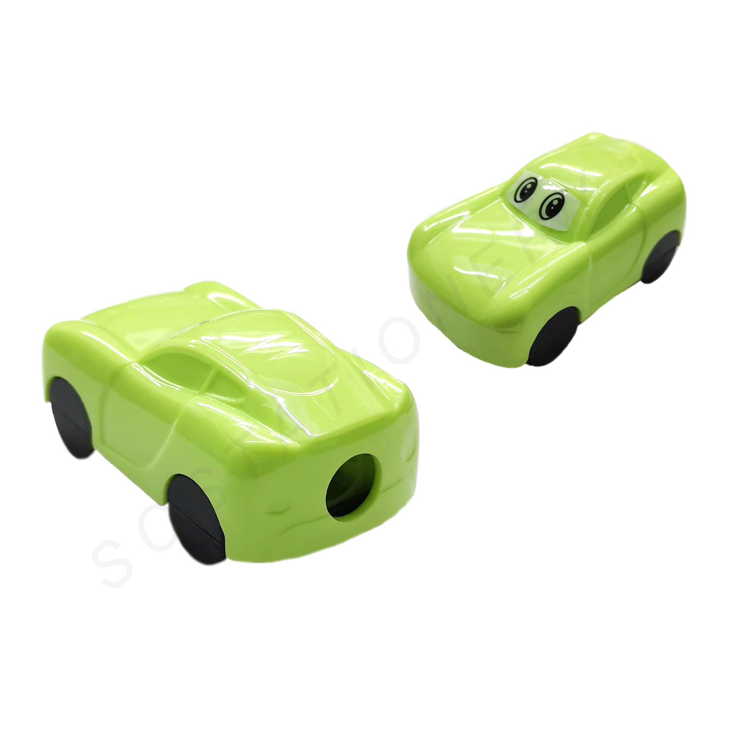 กบเหลาดินสอ รถ NO.3023 แพ็ค 12ชิ้น คละสี