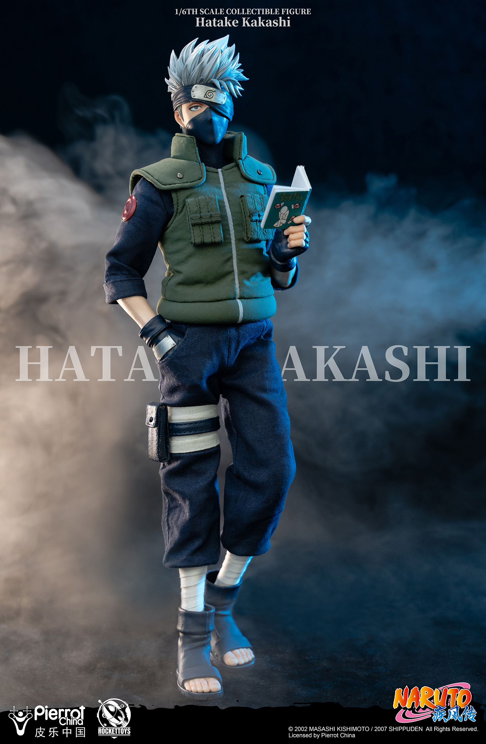 ROCKETTOYS ROC-004 1/6 NARUTO - HATAKE KAKASHI