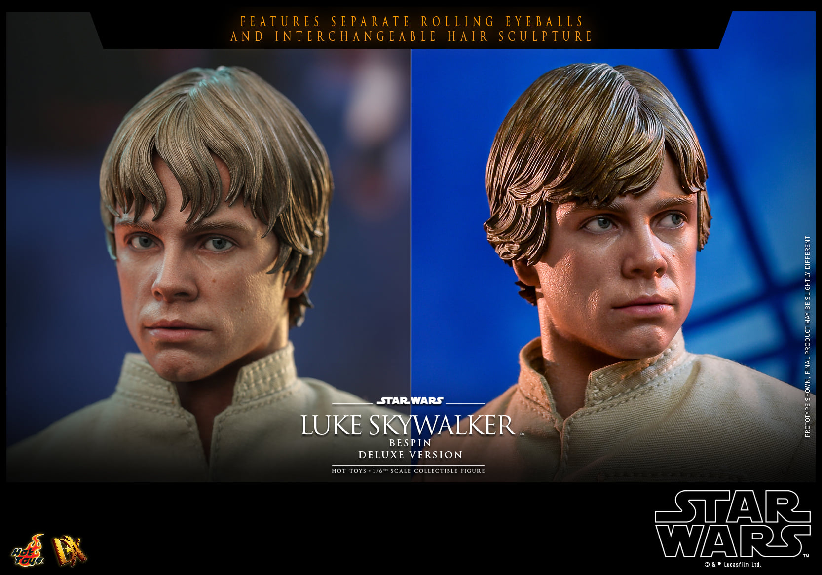 Hot Toys DX25 1/6 Star Wars: The Empire Strikes Back™ - Luke Skywalker™ (Bespin™) [Deluxe Version]