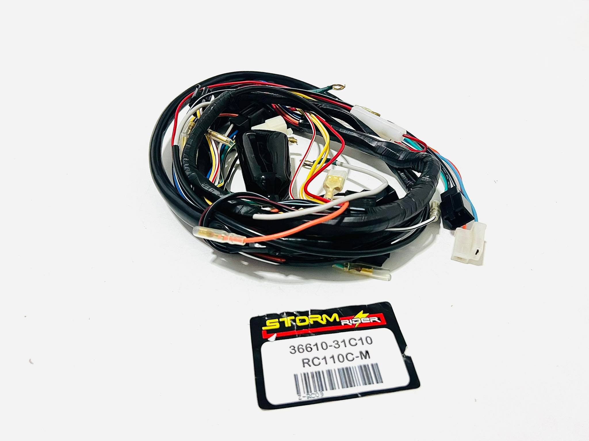 ชุดสายไฟสำหรับมอเตอร์ไซด์ซูซูกิคริสตัล RC110(รุ่นสตาร์ทมือ) นบ.