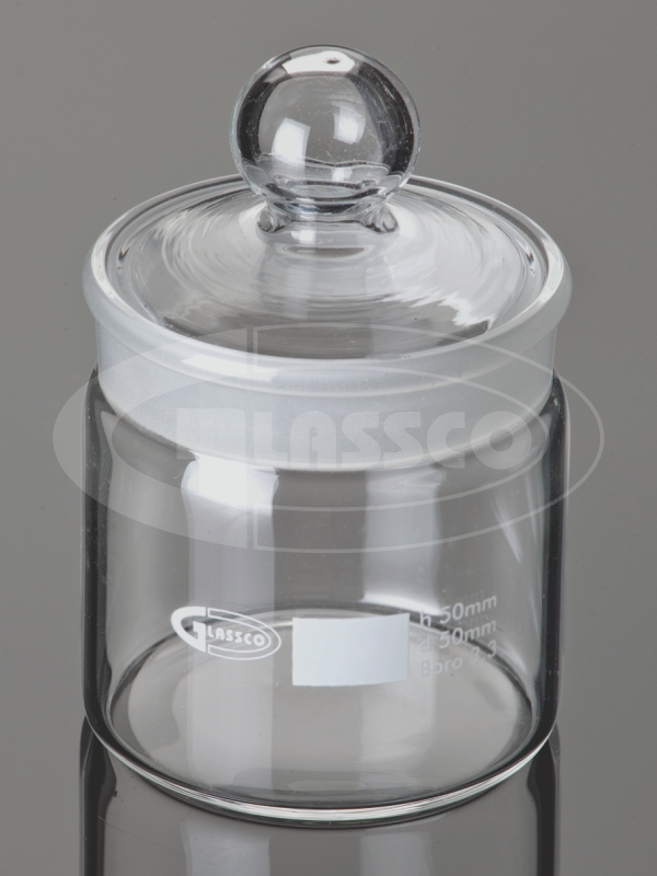 ขวดชั่งสาร Weighing bottle Ground in stopper BORO 3.3