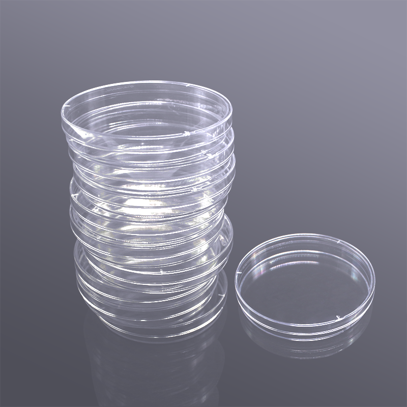 จานเพาะเลี้ยงเชื้อ พลาสติก petridish 90x15mm sterile (500 ชิ้น/ลัง) ฺBiosharp