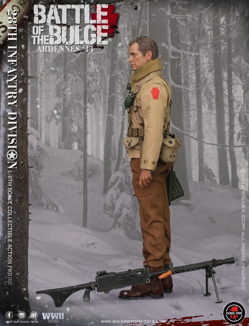 Soldier Story SS-111 WWII Series 28th Infantry Division 1/6 Battle of the Bulge - Ardennes '44