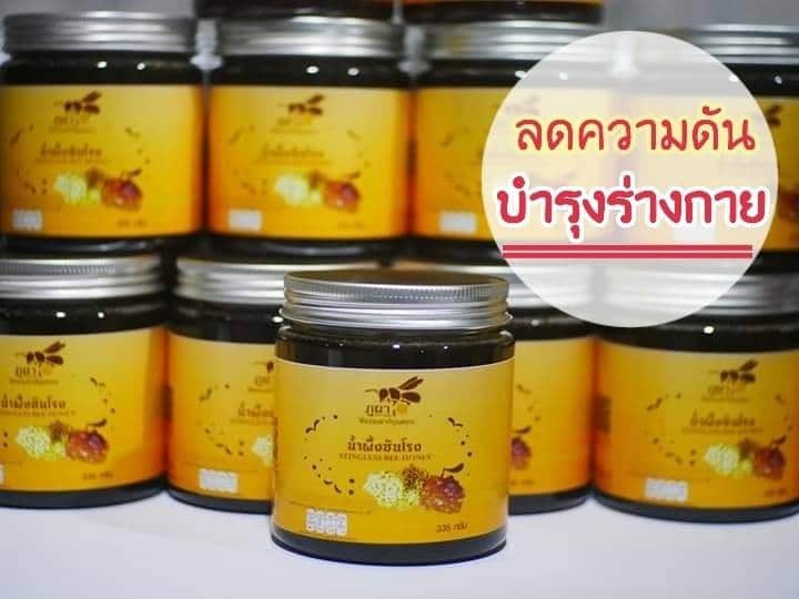 น้ำผึ้งชันโรง มาจากฟาร์มเลี้ยงโดยตรง น้ำผึ้ง ภูผา ชันโรง phupha