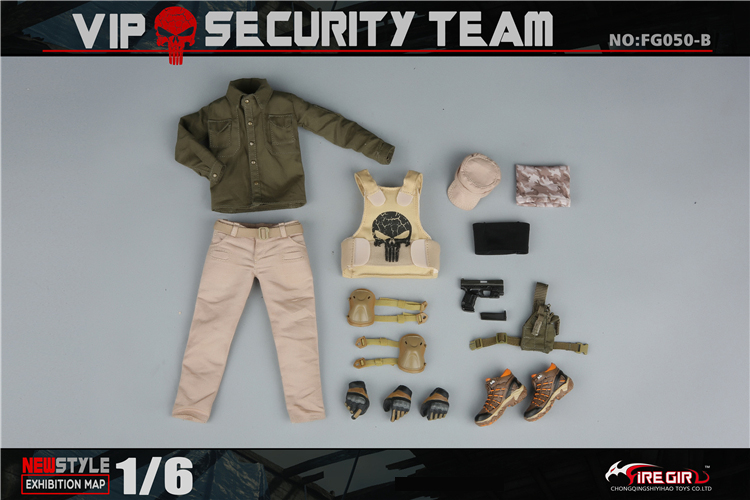 Fire Girl Toys FG050 VIP Security Assurance Team