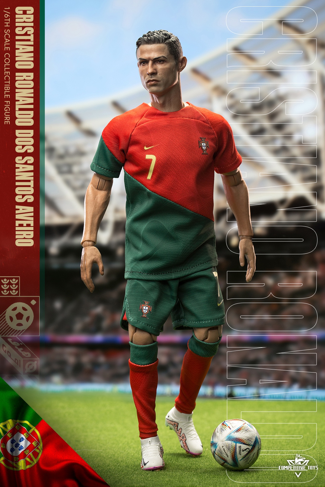 Competitive Toys COM002 1/6 Cristiano Ronaldo Dos Santos Aveiro