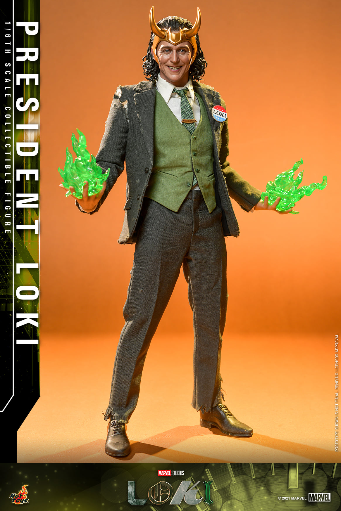 Hot Toys TMS066 1/6 Loki - President Loki
