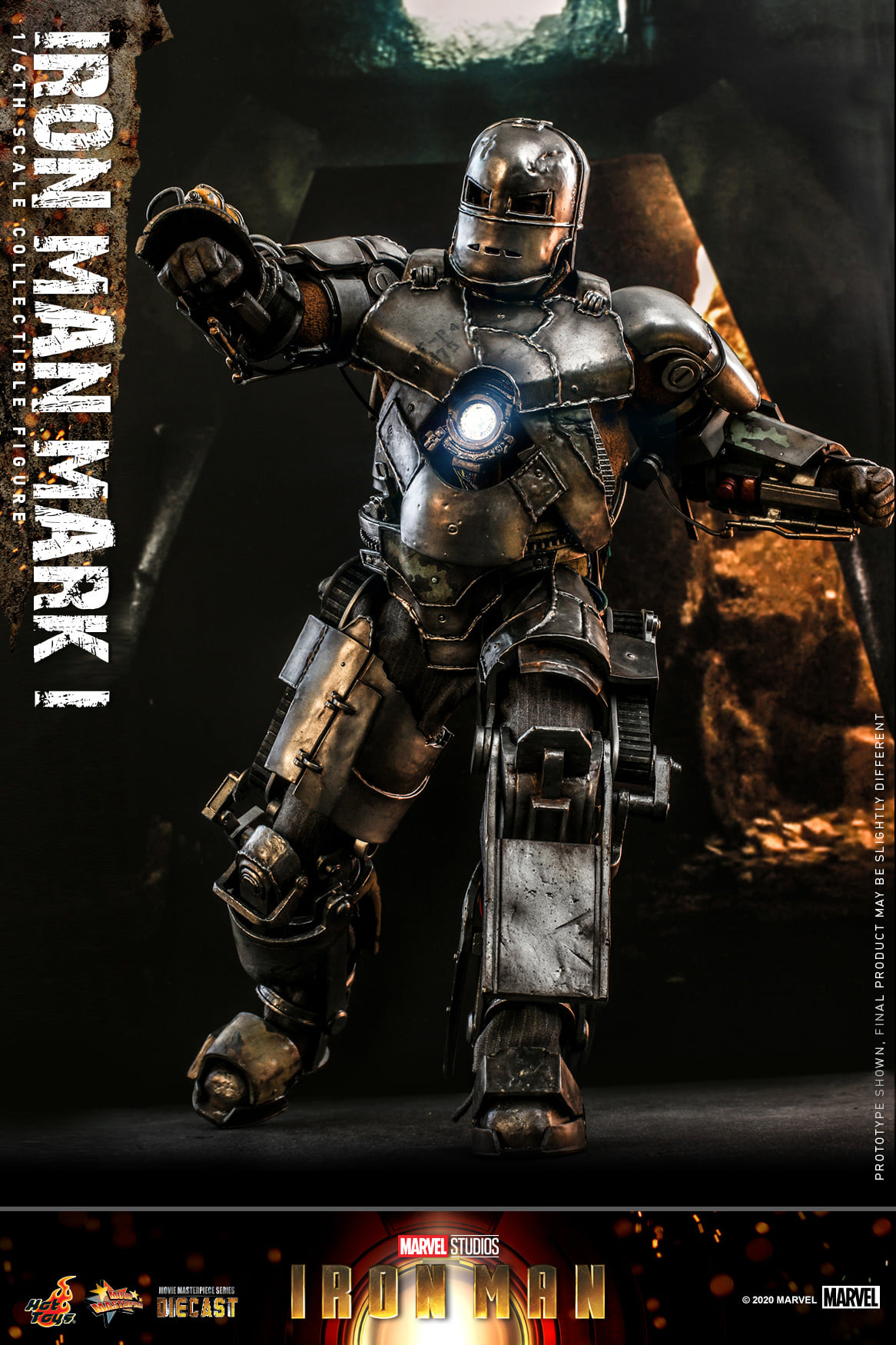 Hot Toys MMS605D40 1/6 Iron Man - Iron Man Mark I