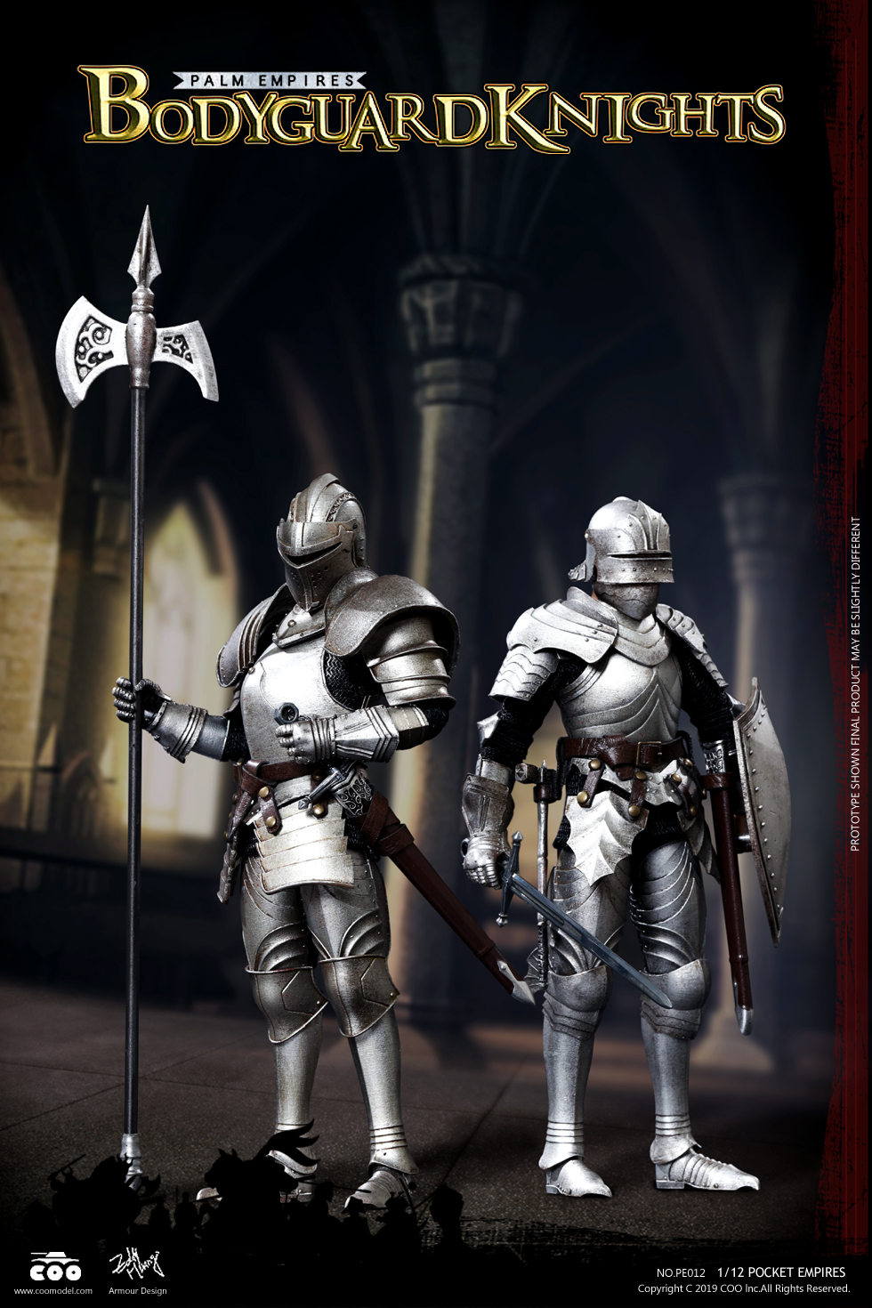 COOMODEL PE012 1/12 PALM EMPIRES - BODYGUARD KNIGHTS