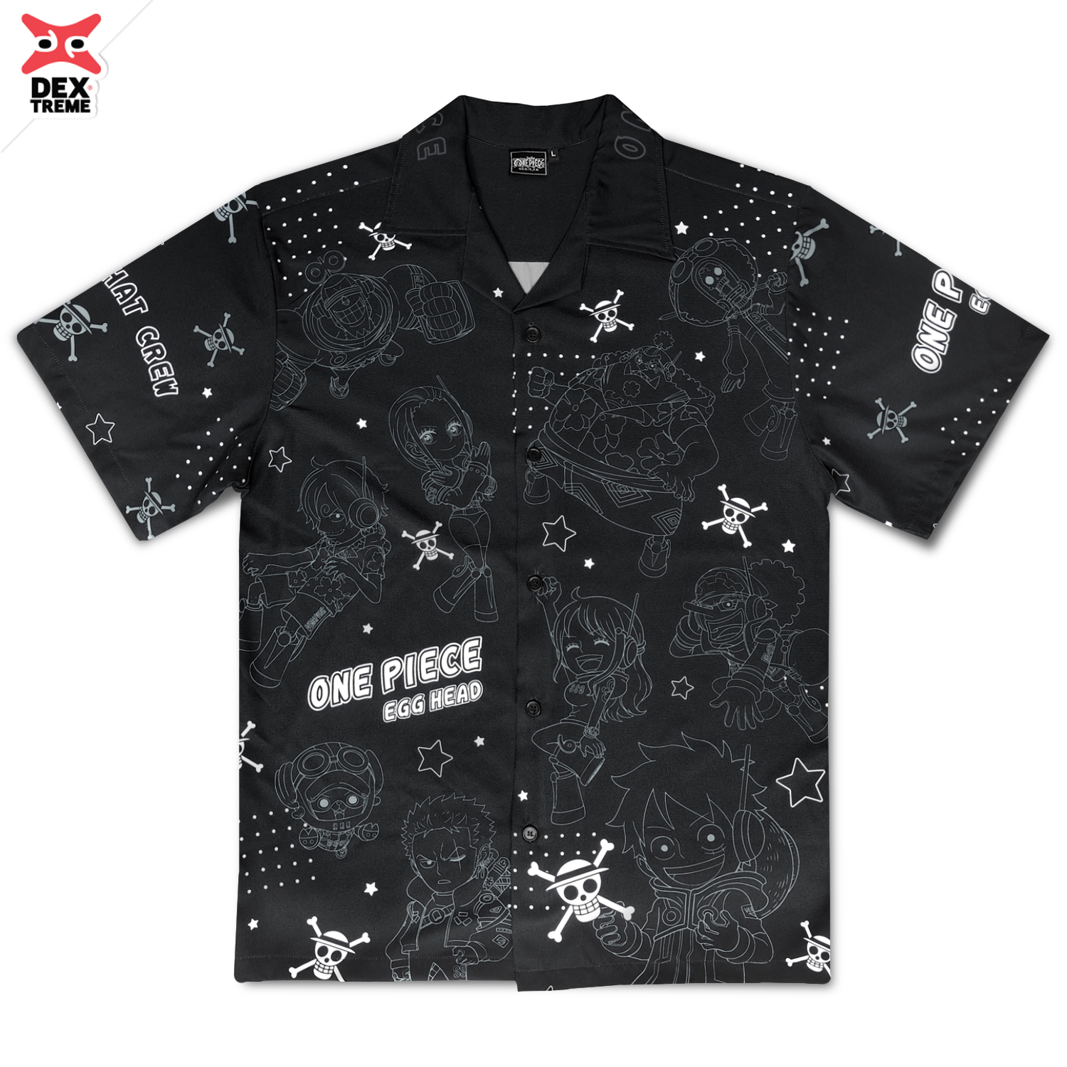 เสื้อฮาวายวันพีซ Hawaii shirt One Piece Egghead