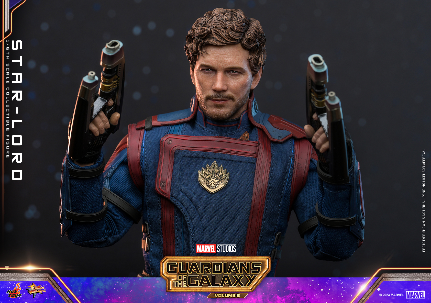 Hot Toys MMS709 1/6 Guardians of the Galaxy Vol. 3 - Star-Lord