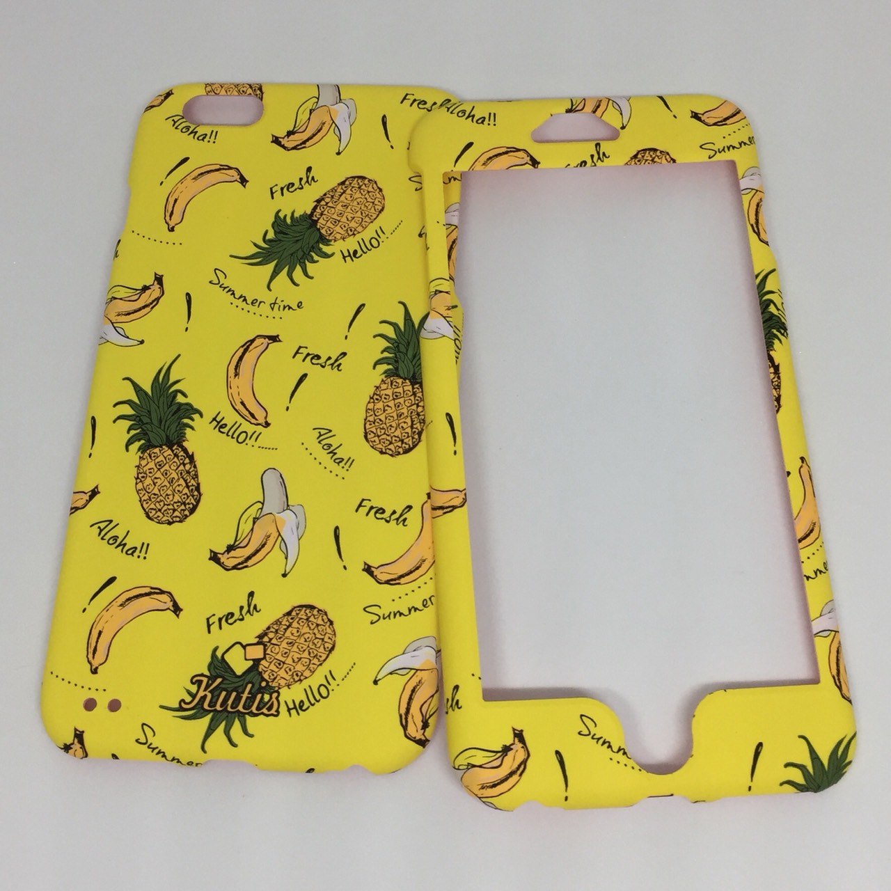 เคสคูทิส (Kutis)ไอโฟน6พลัส,6Sพลัส(ลายกล้วยกับสัปปะรด)มาใหม่