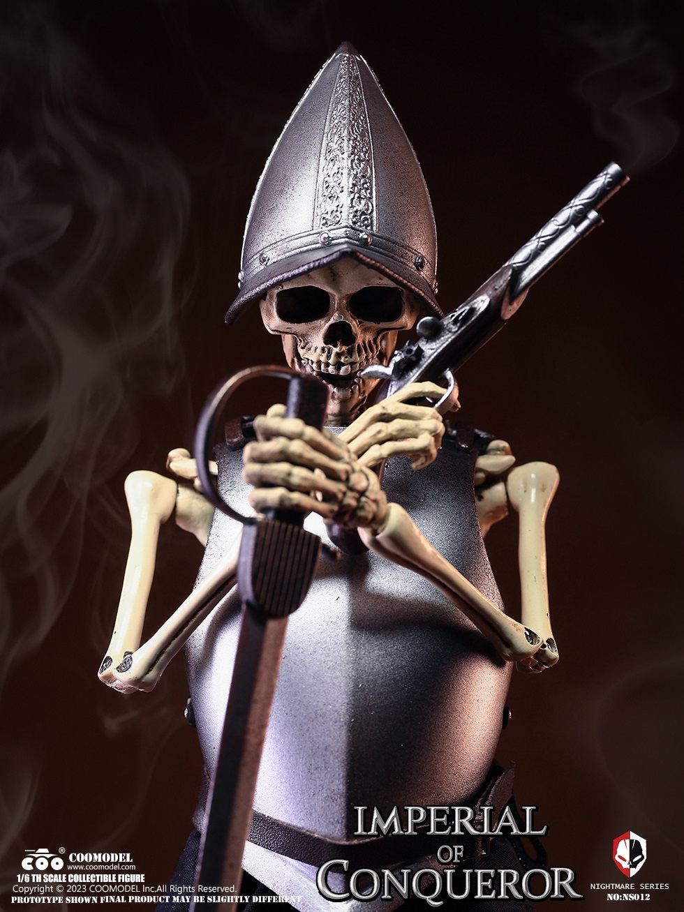 COOMODEL NS012 1/6 DIECAST ALLOY NIGHTMARE SERIES - IMPERIAL CONQUERER