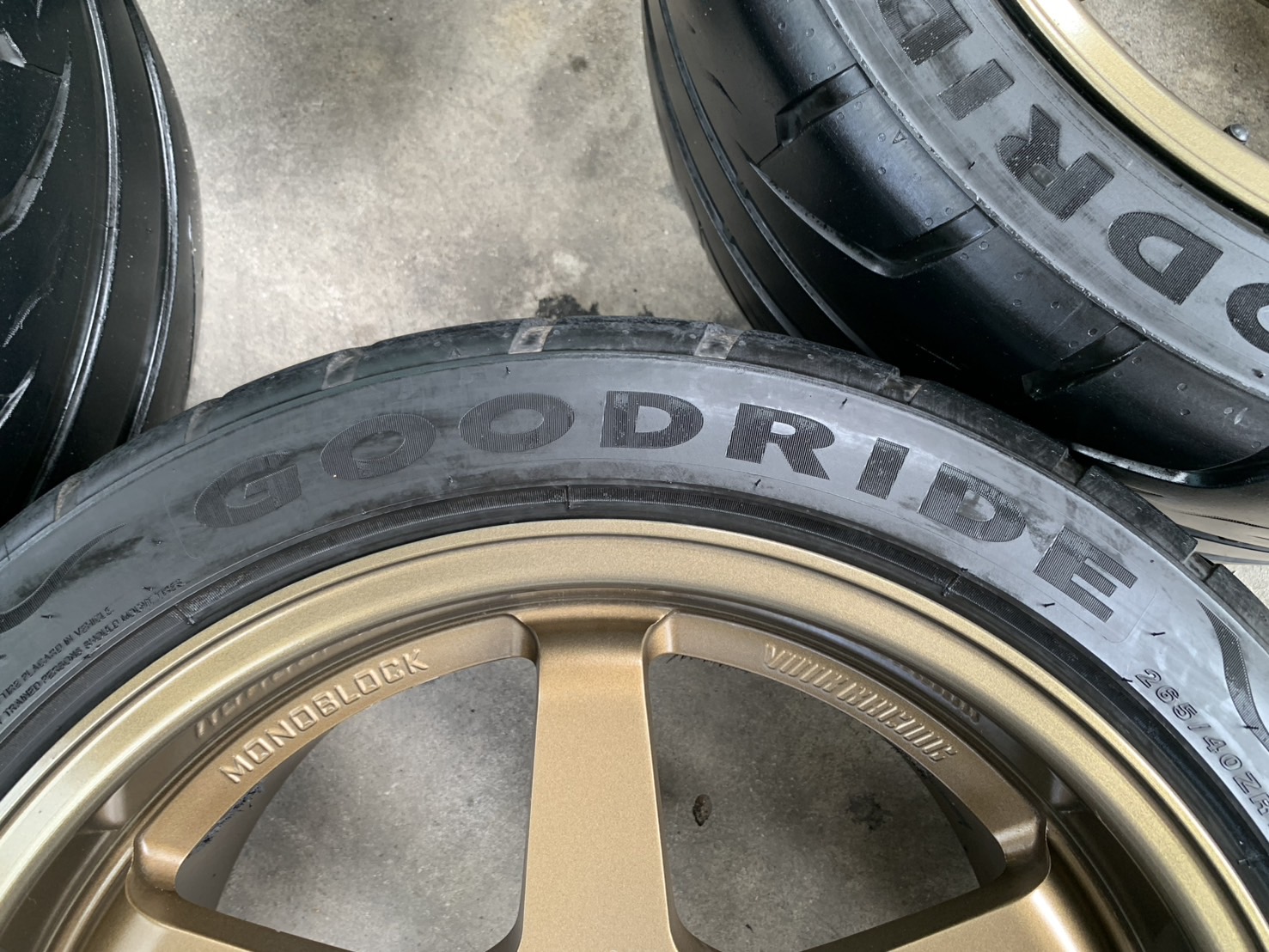 ✨ล้อแม็กแต่ง✨6รู139✨TE37 ขอบ 18 แถมยาง Goodride💥ปี 22💥