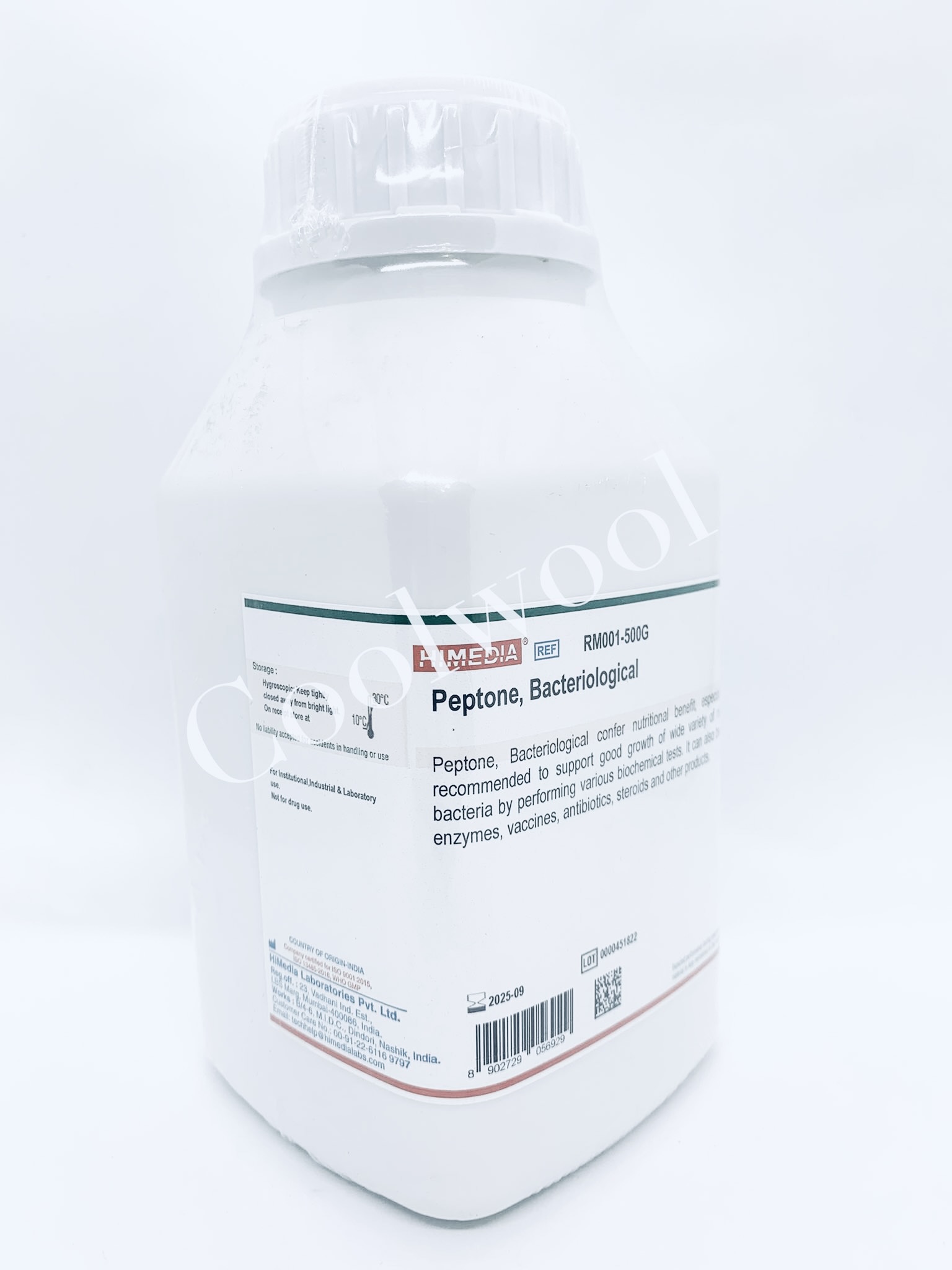 Himedia™PEPTONE, BACTO (เปปโตน), 500 G
