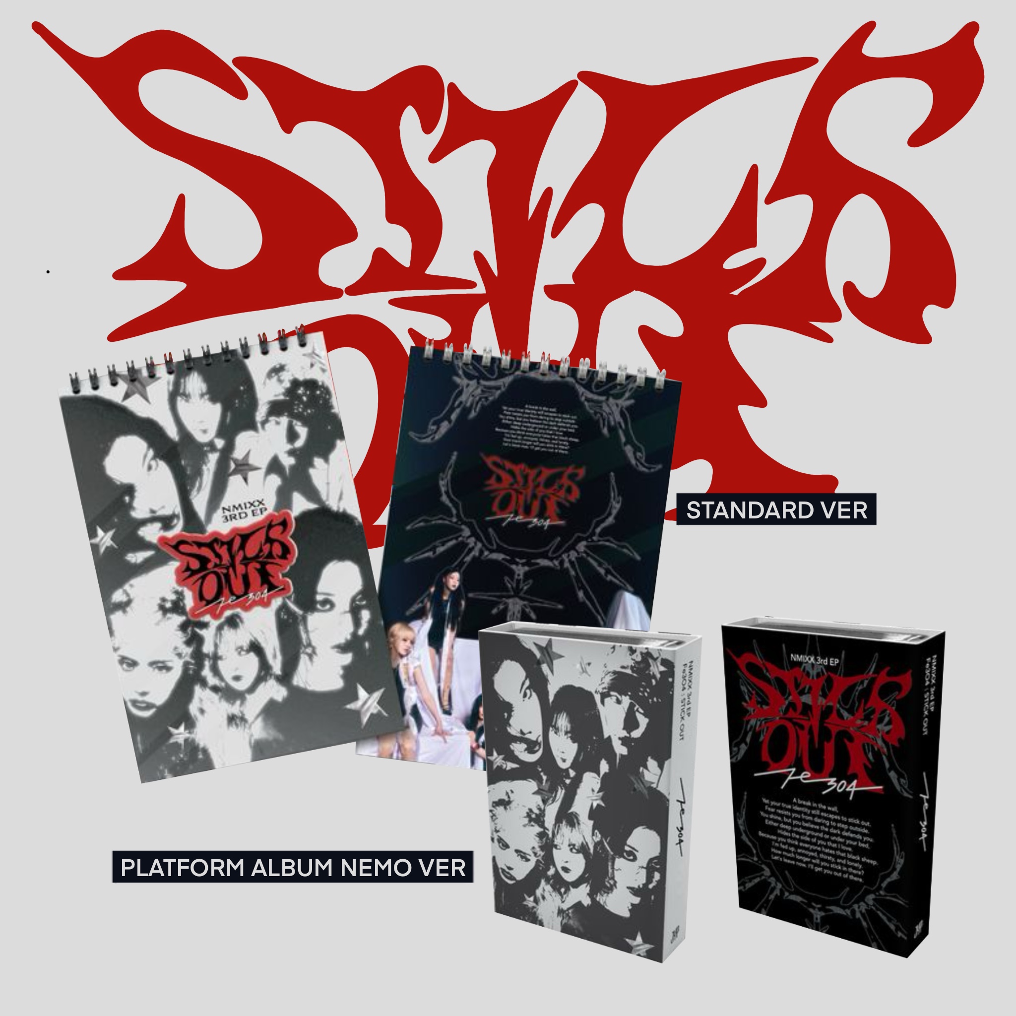 [รับกด+นำเข้าสินค้า] NMIXX - Fe3O4: STICK OUT