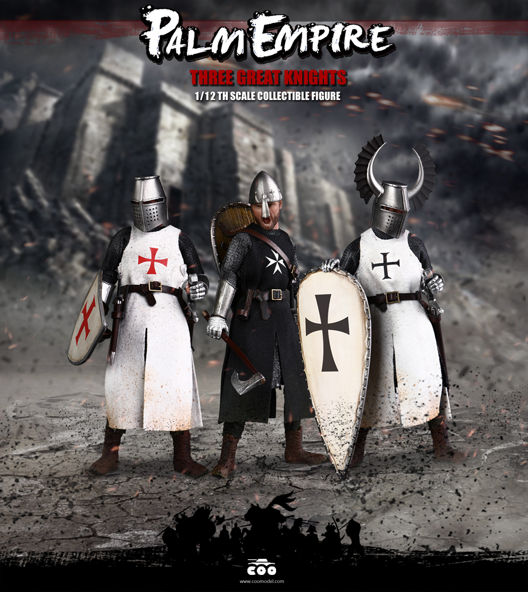 COOMODEL PE003 1/12 POCKET EMPIRES - HOSPITALLER KNIGHT