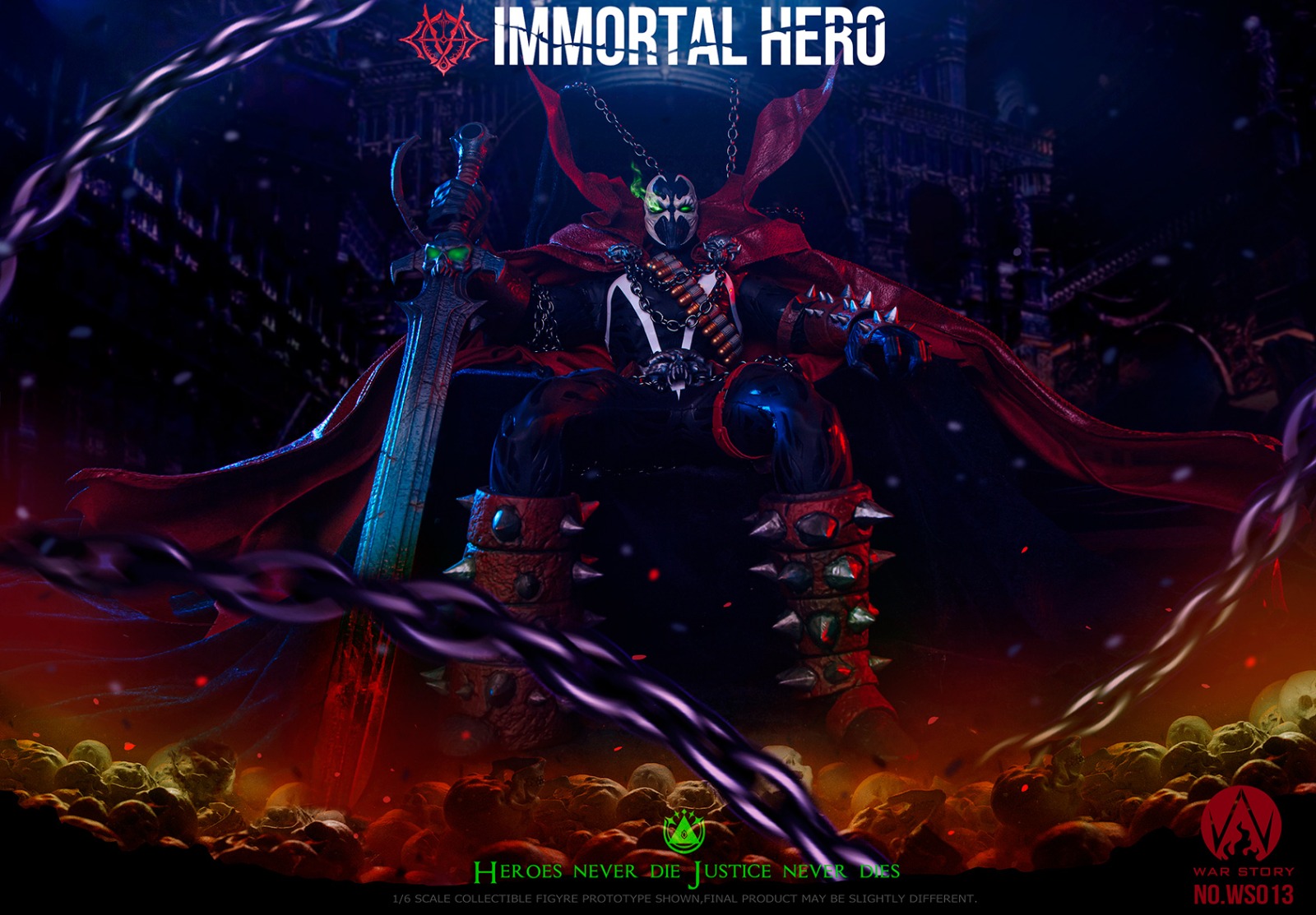 WAR STORY WS013 1/6 IMMORTAL HERO