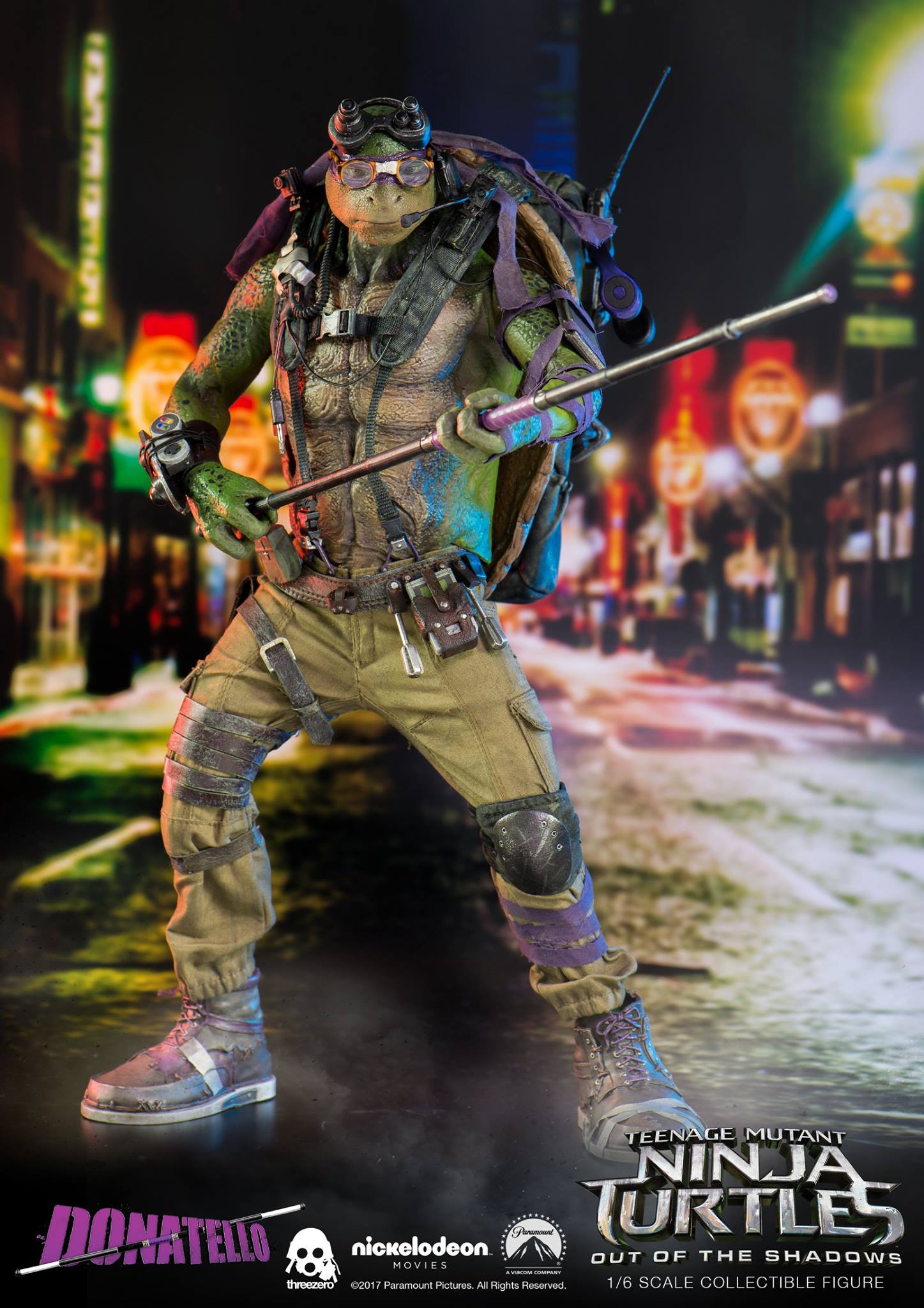 ThreeZero 1/6 TMNT: Out of the Shadows - Raphael and Donatello