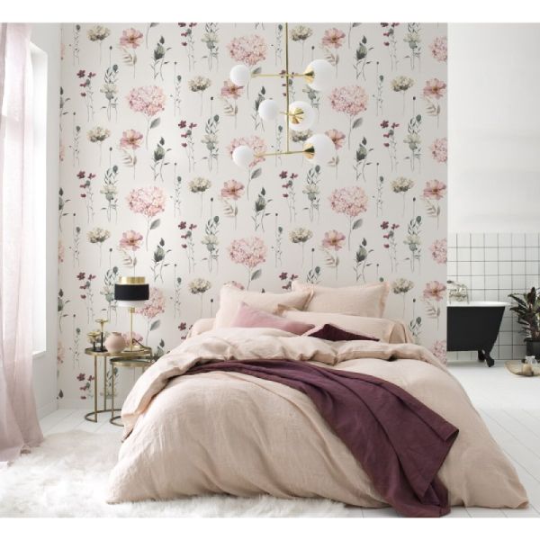 วอลเปเปอร์ลายเด็ก Kids World โปร 11.11 แบบหลังผ้า ทนทาน กันลามไฟ : Fabric-Backed Wall Paper