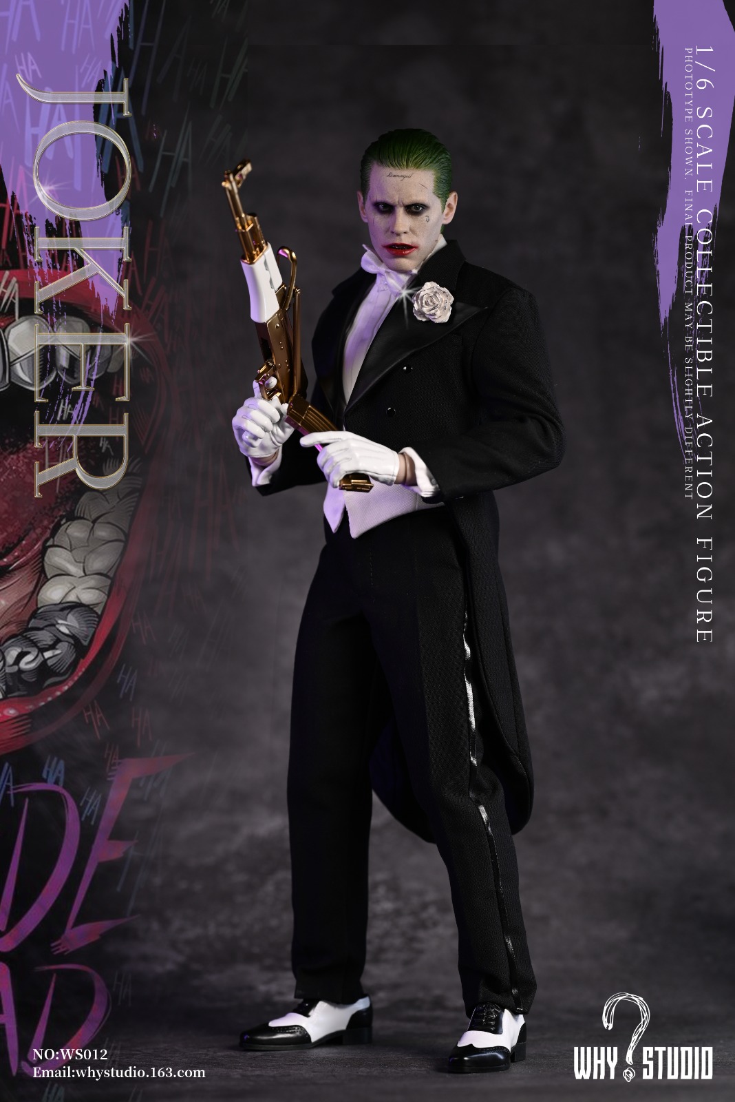 WHY STUDIO WS012 1/6 OVERBEARING CEO JOKER