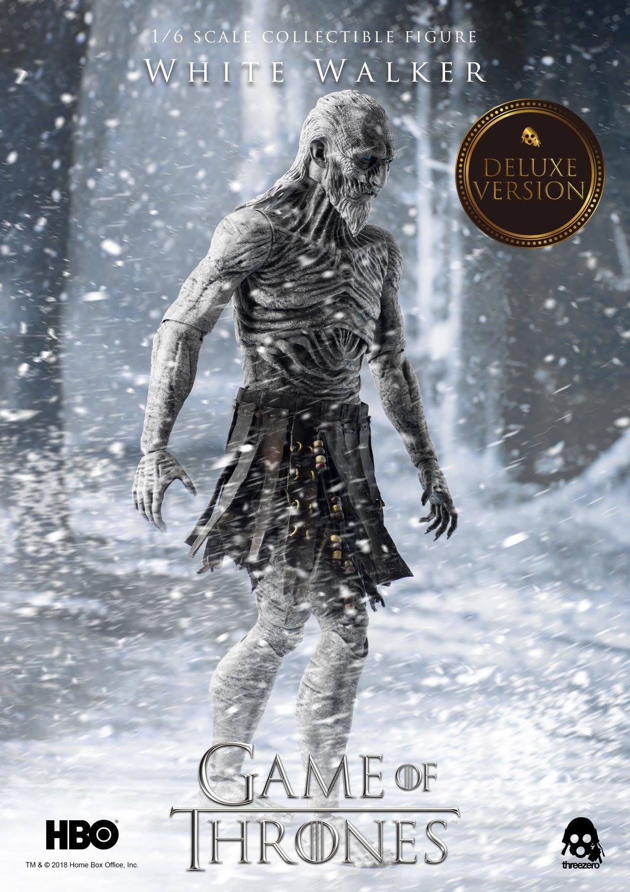 ThreeZero 3Z0037DV Game of Thrones - White Walker (Deluxe Version)