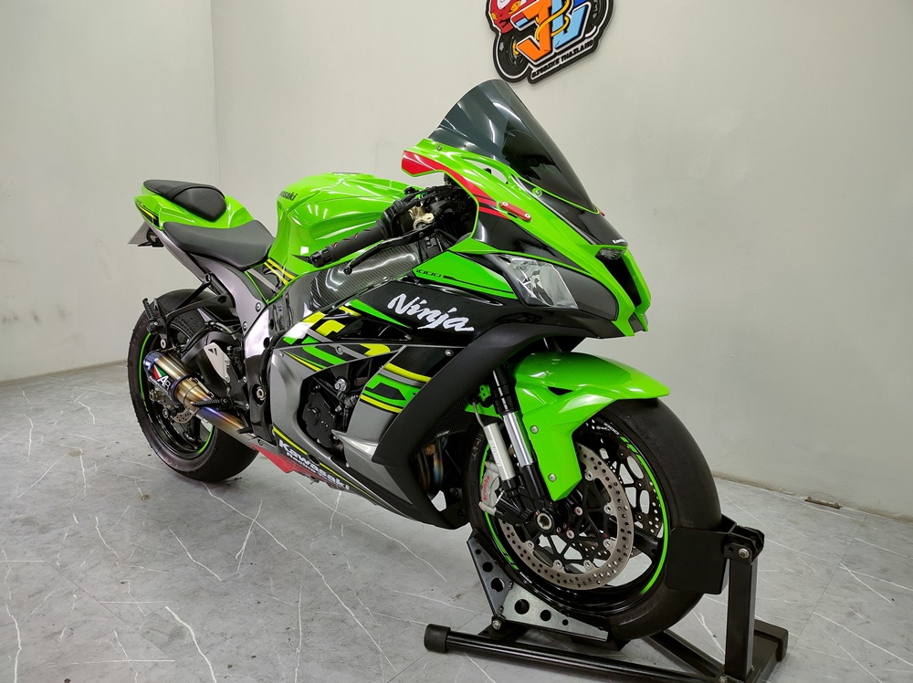 😎 ฝา แดง ดิ ว่ะ ⁉️ KAWASAKI Zx10r 💢ฝาแดง💢 จดปี 2020 โมเดล18 "มือเดียวออกห้าง" พร้อมหล่อ