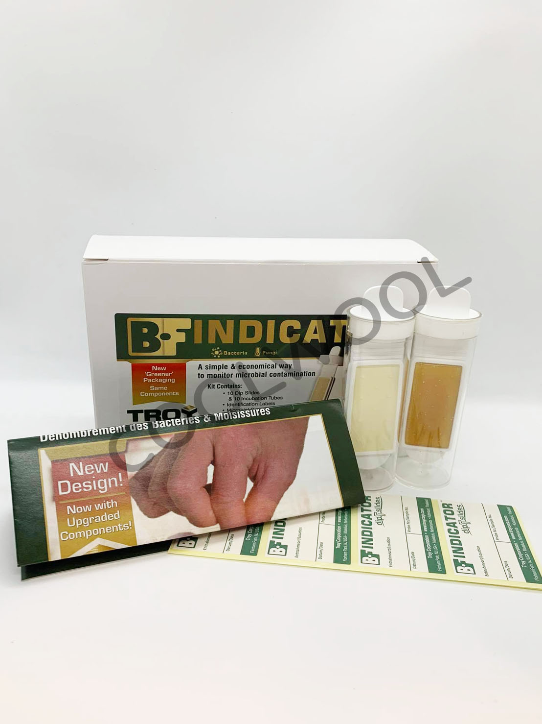 ชุดทดสอบเชื้อแบคทีเรีย เชื้อรา(10ชุด/กล่อง) Bacteria and Fungi Test kit-B-F INDICATOR