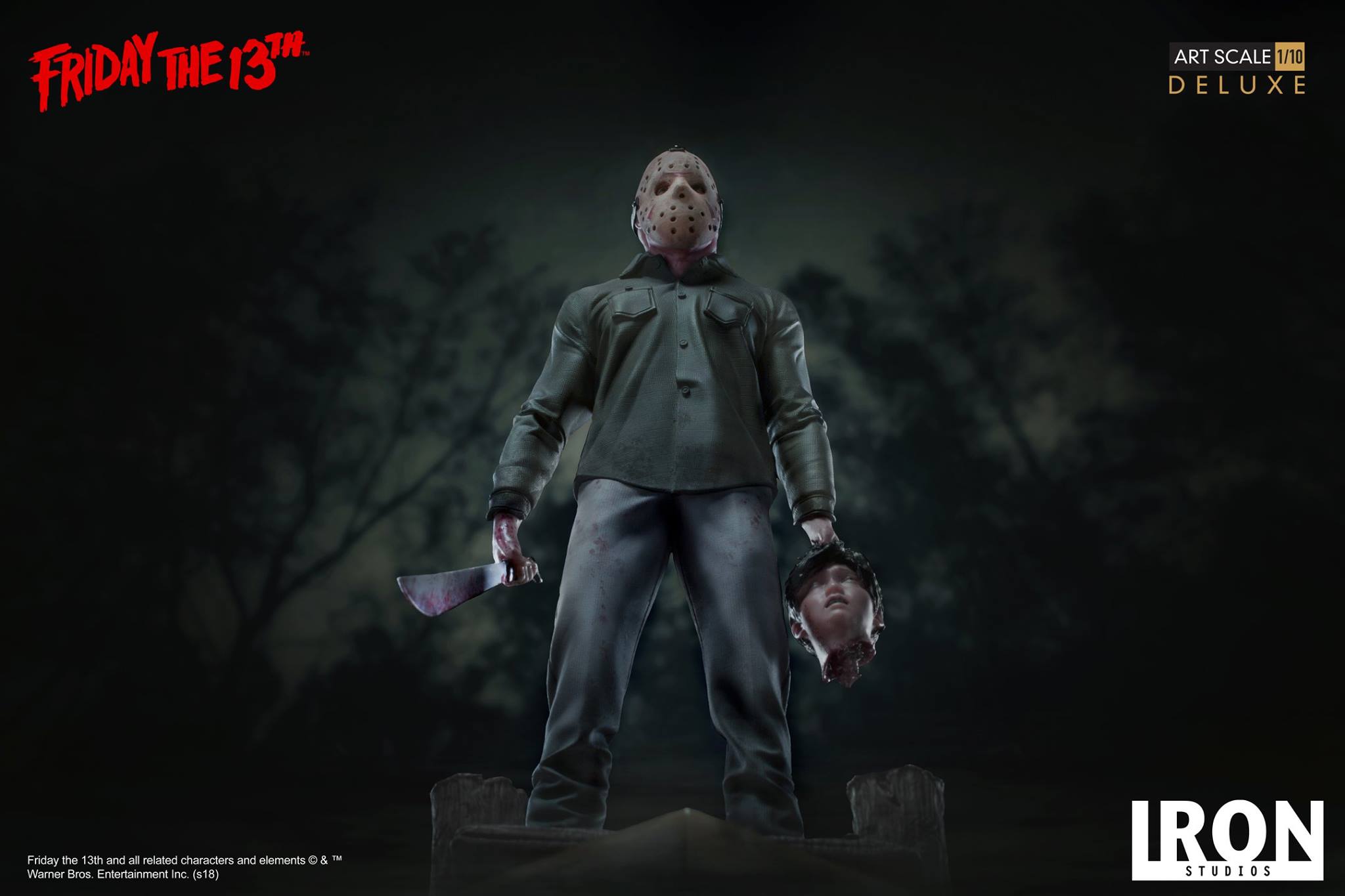 Iron Studios 1/10 Art Scale Friday the 13th - Jason (Deluxe)