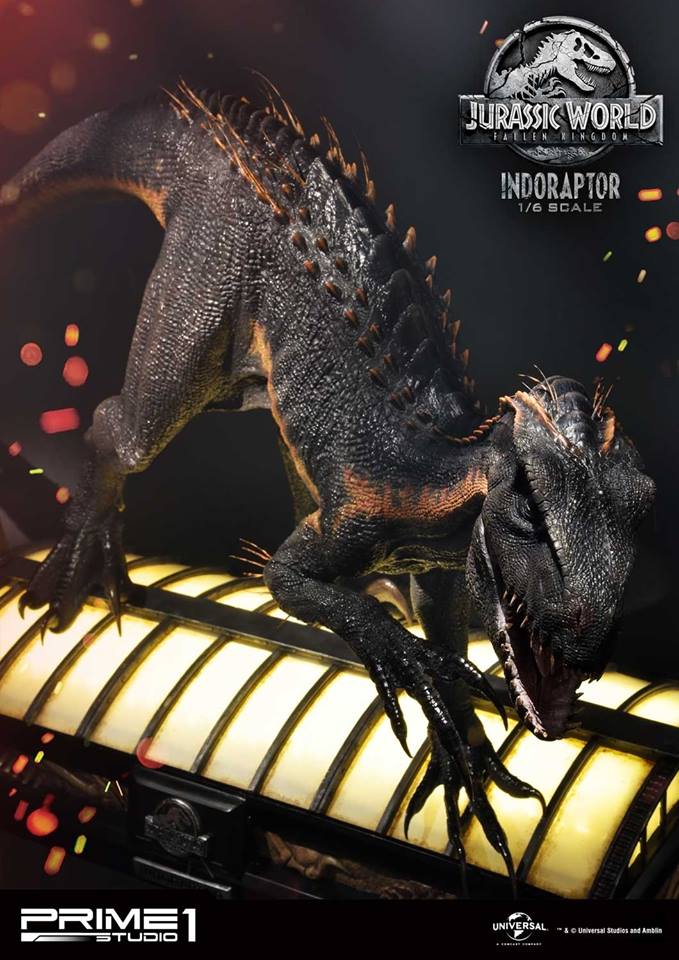 Prime 1 Studio LMCJW2-03: INDORAPTOR (JURASSIC WORLD: FALLEN KINGDOM)