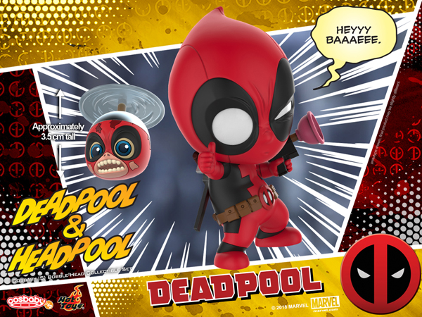 HOT TOYS COSB483 DEADPOOL & HEADPOOL COSBABY (S) SET