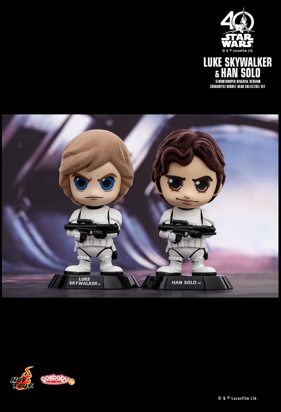 Hot Toys COSB386 STAR WARS - LUKE SKYWALKER & HAN SOLO (STORMTROOPER DISGUISE VERSION)